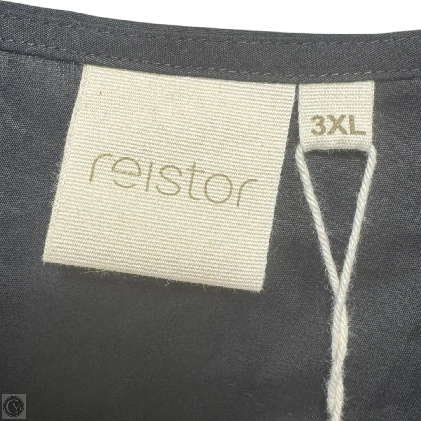 Top Long Sleeve By Reistor In Black, Size: 3x