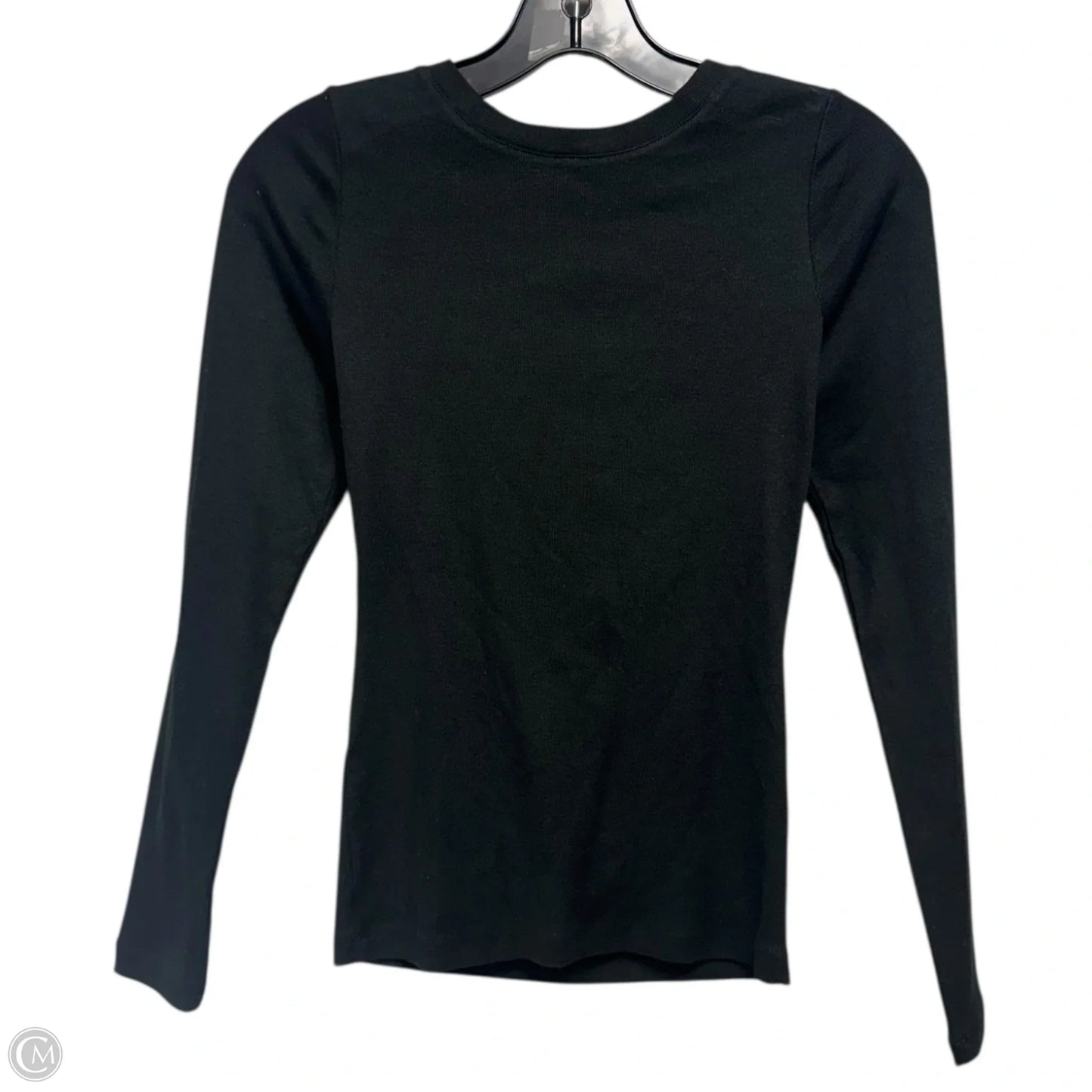 Top Long Sleeve Basic By Club Monaco In Black, Size: Xs
