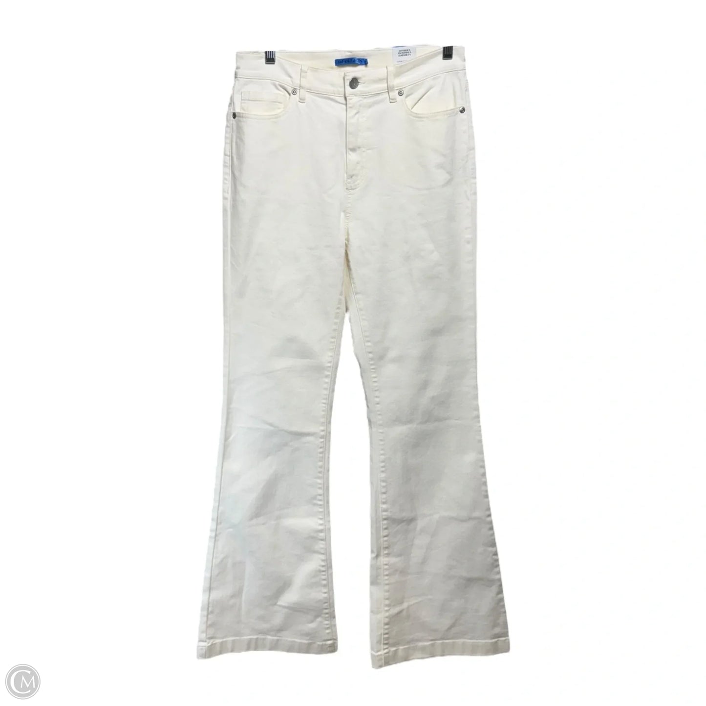 Jeans Flared By J Mclaughlin In Cream, Size: 6