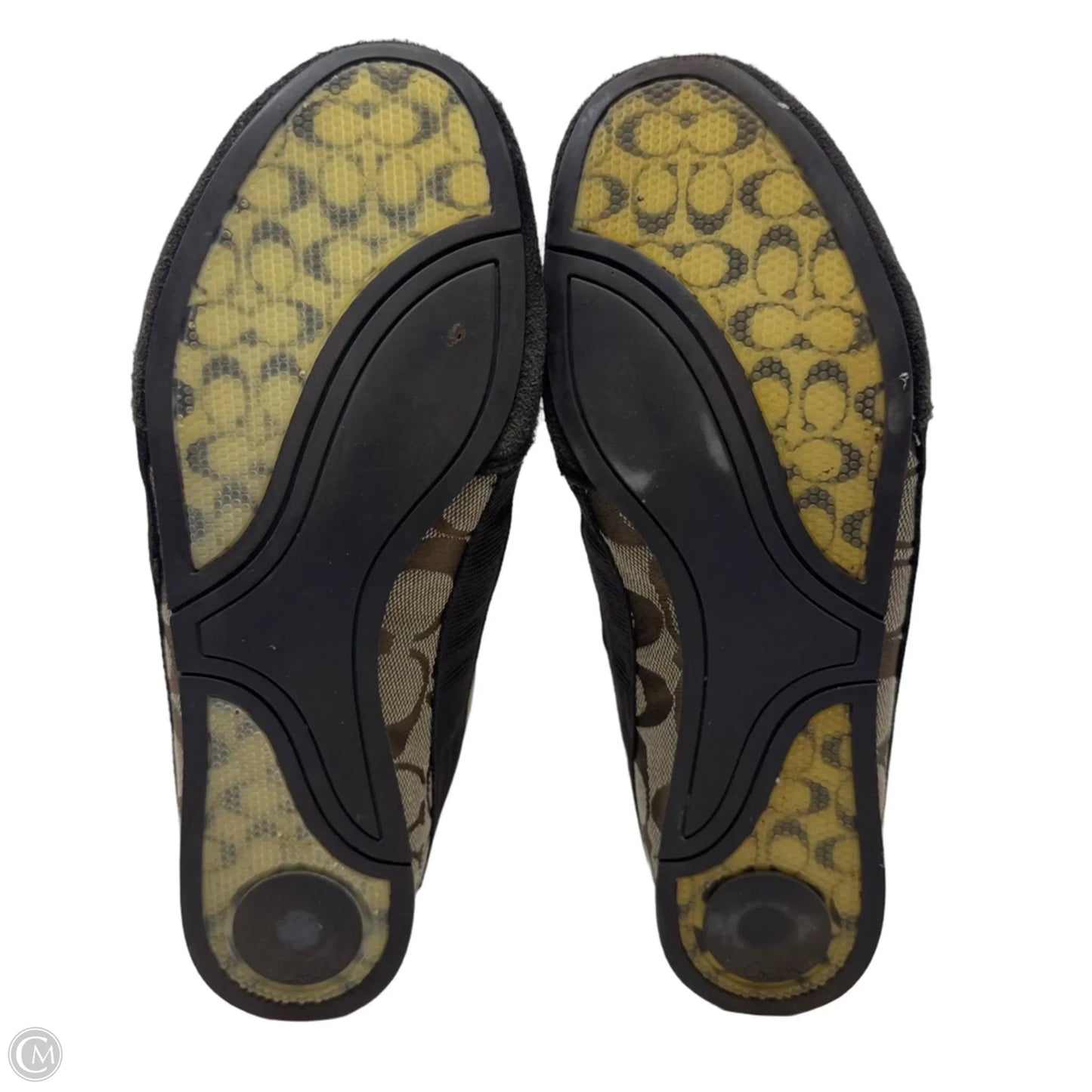 Harmonie Shoes Designer By Coach In Brown & Tan, Size: 7