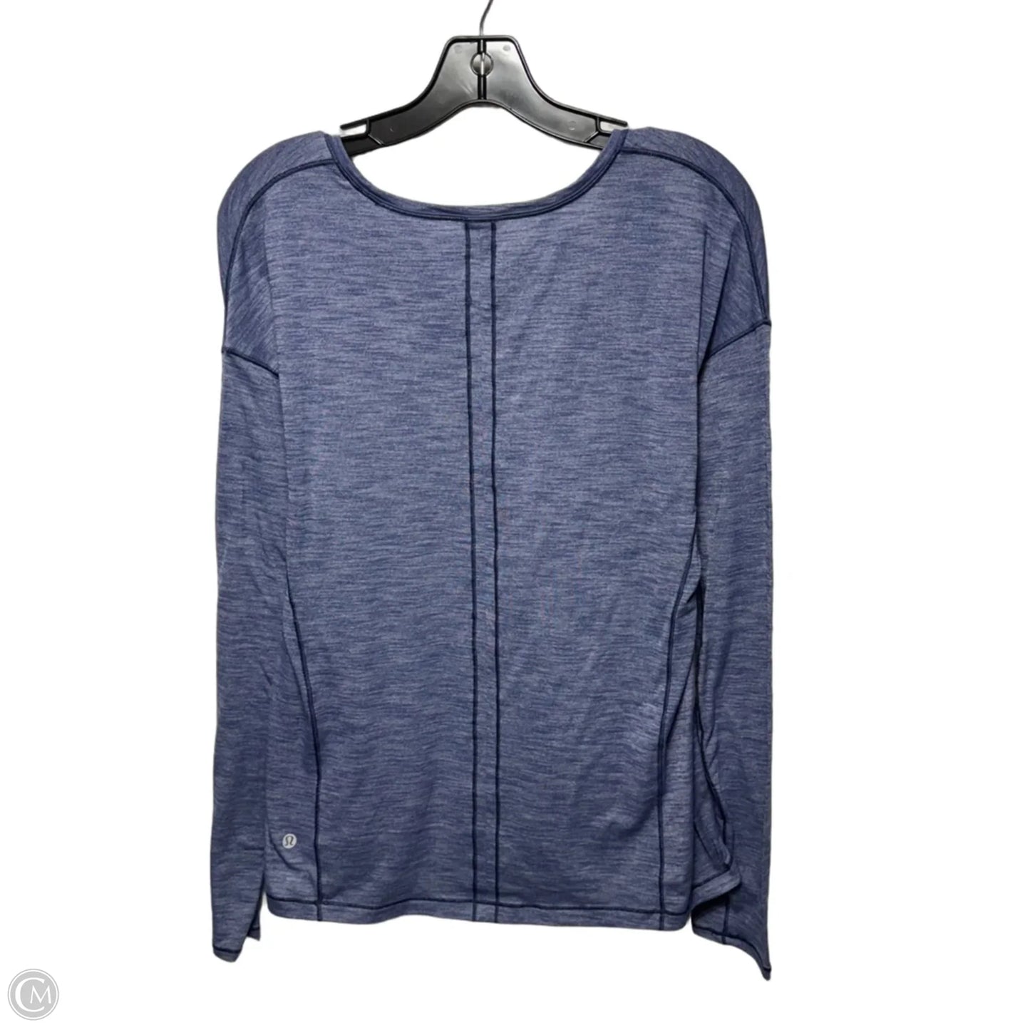 Athletic Top Long Sleeve Collar By Lululemon In Purple, Size: M ESTIMATED