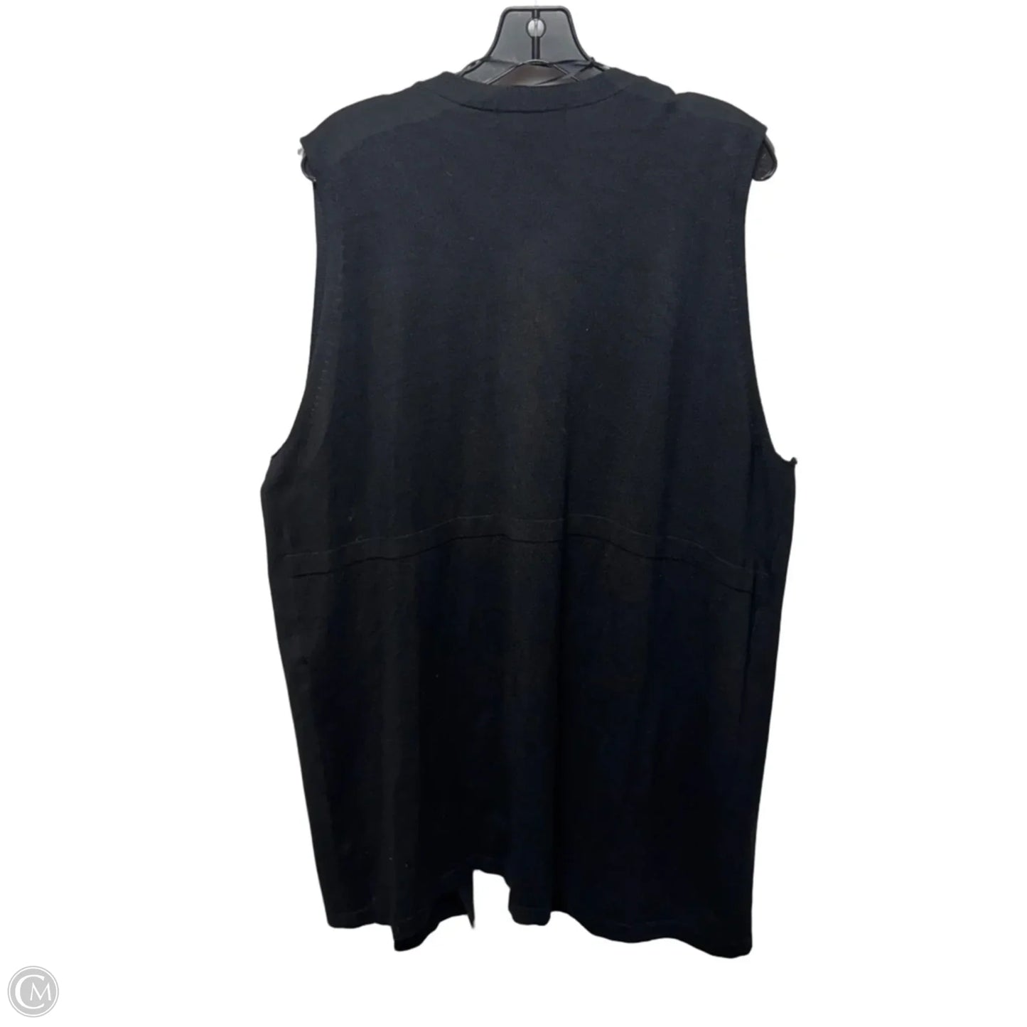 Sweater Cardigan By Cyrus In Black, Size: 3x