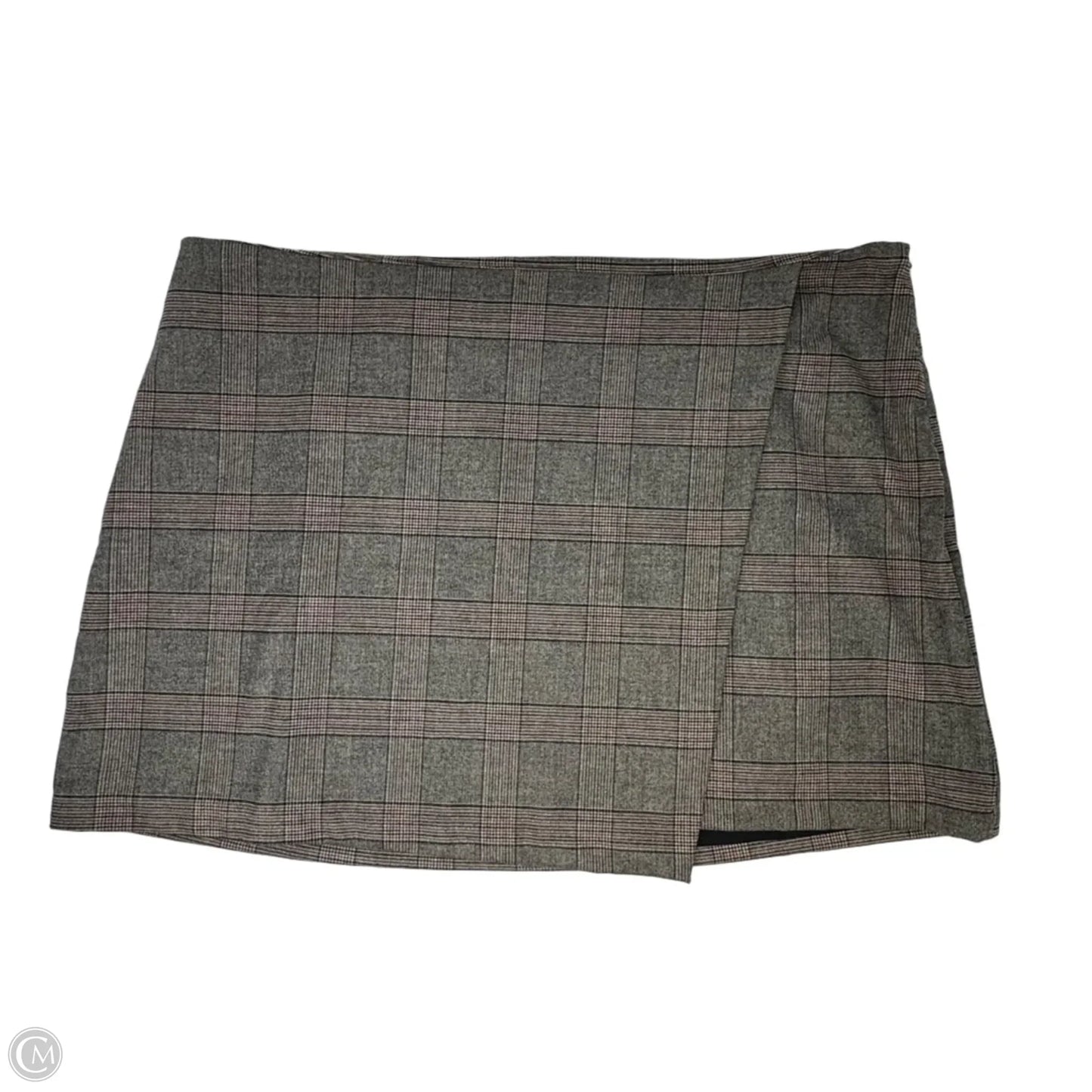 Skirt Mini & Short By Old Navy In Plaid Pattern, Size: Xxl