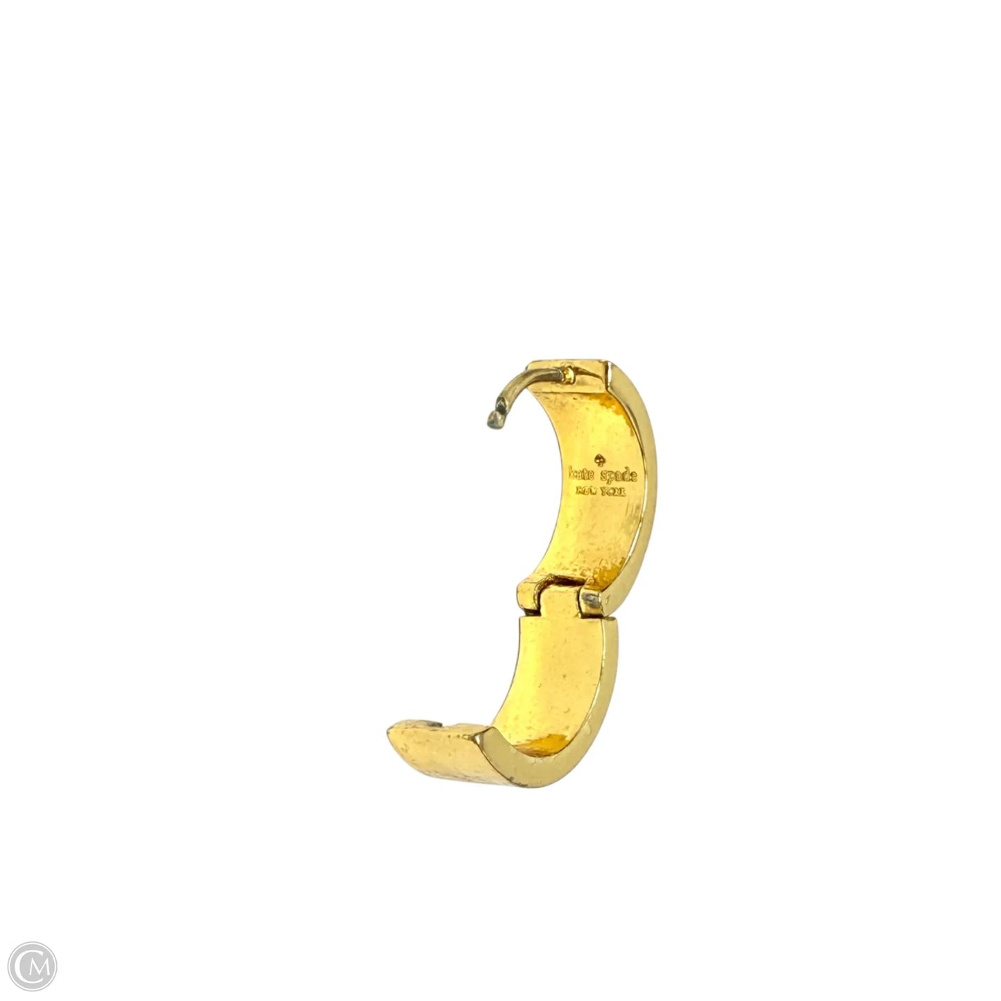 Huggie Hoop Earrings Designer By Kate Spade