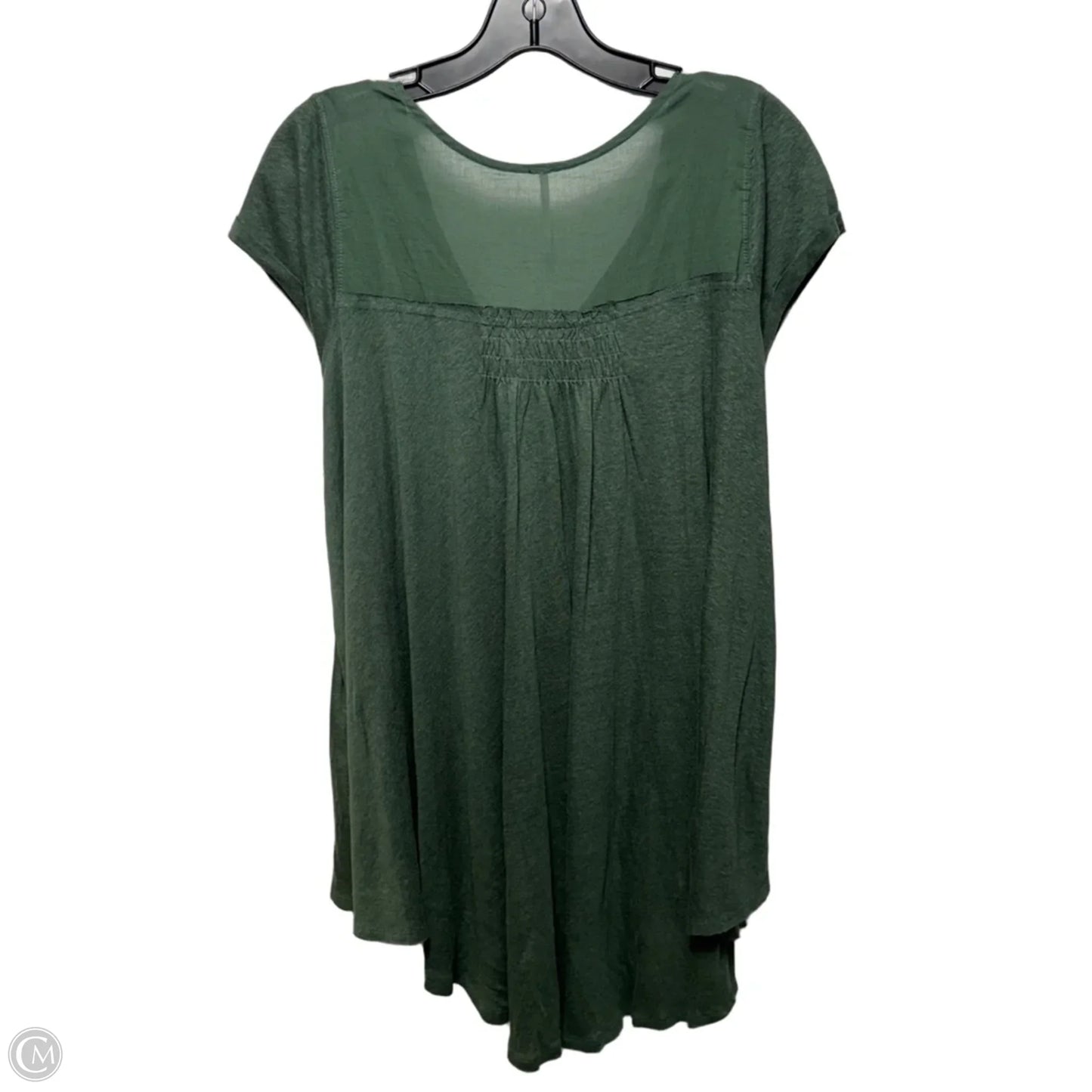 Top Short Sleeve By Free People In Green, Size: Xs