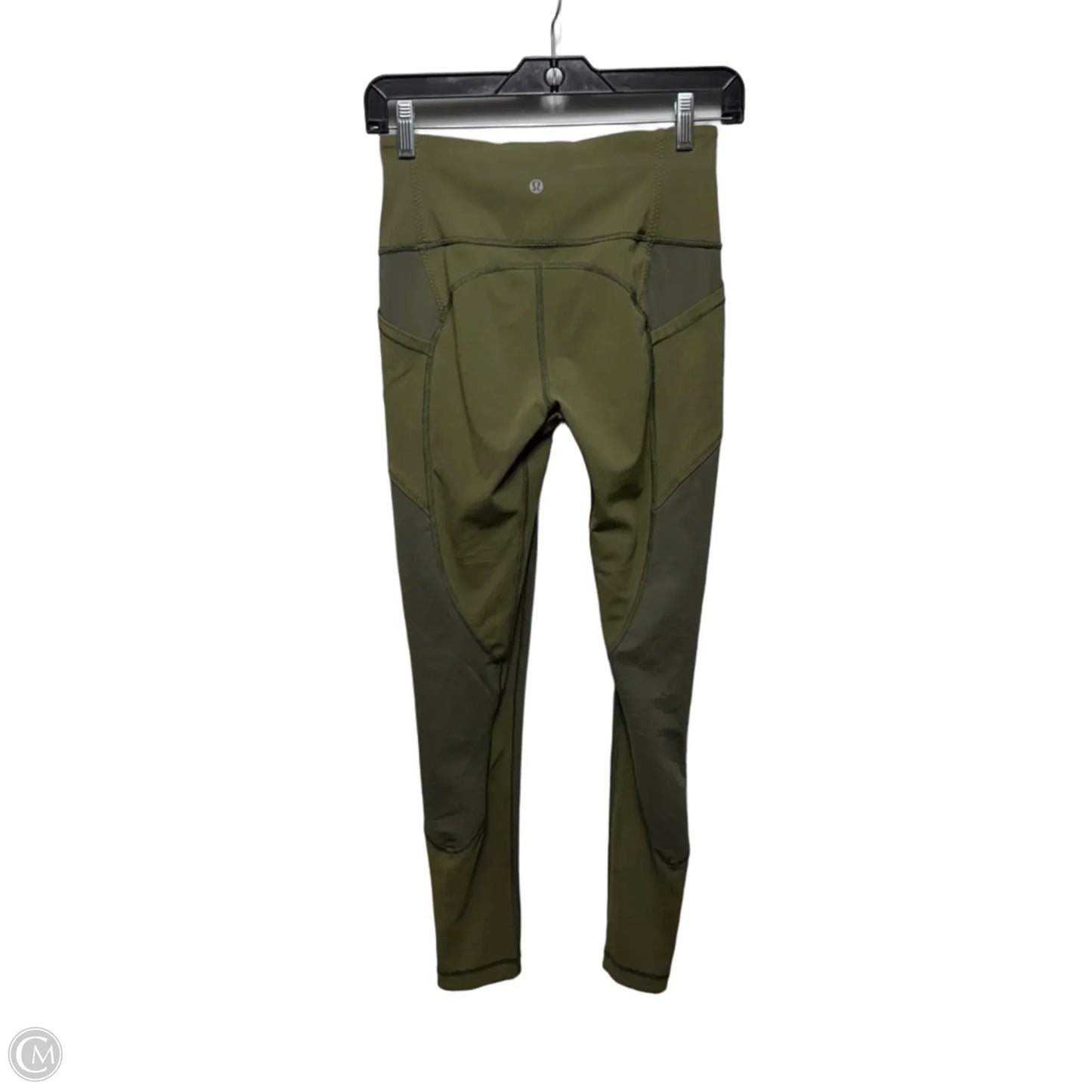 Athletic Leggings By Lululemon In Green, Size: 6