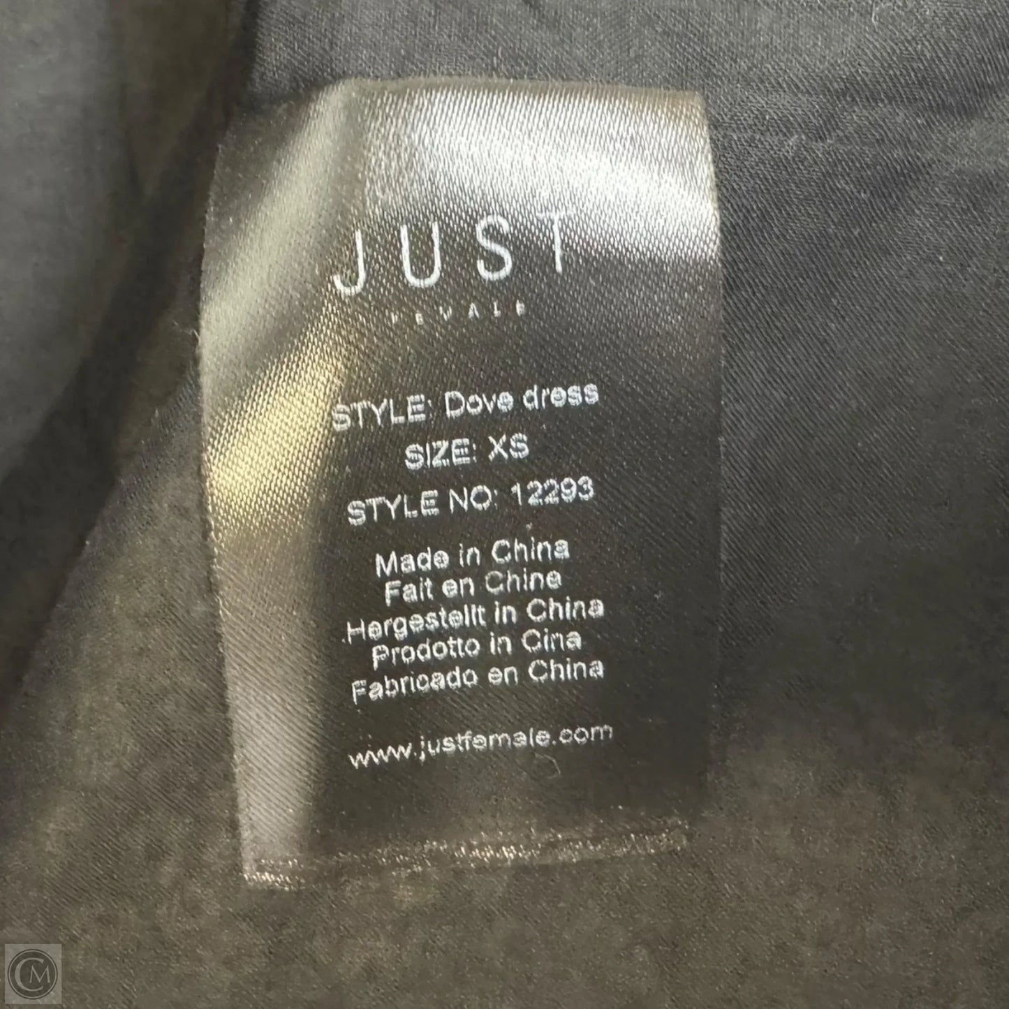 Dove Dress By Just Female In Floral Print, Size: XS