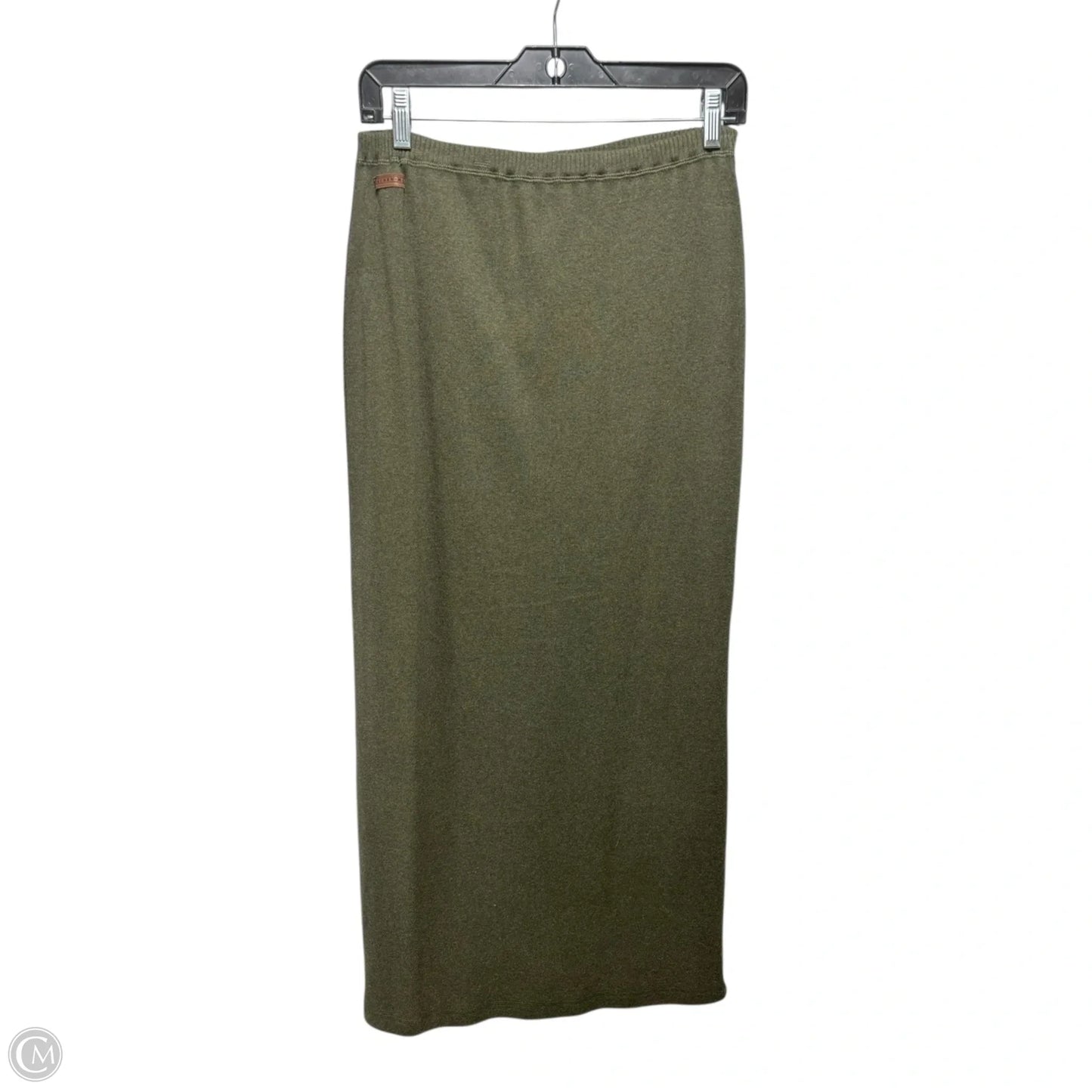 Knit Skirt Maxi By Lauren By Ralph Lauren In Green, Size: M