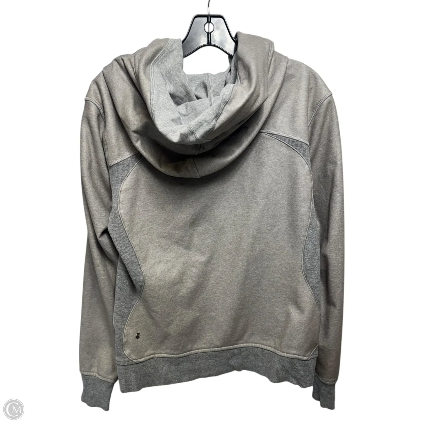 On The Daily Hoodie PU Coated By Lululemon In Heathered Medium Grey, Size: 8