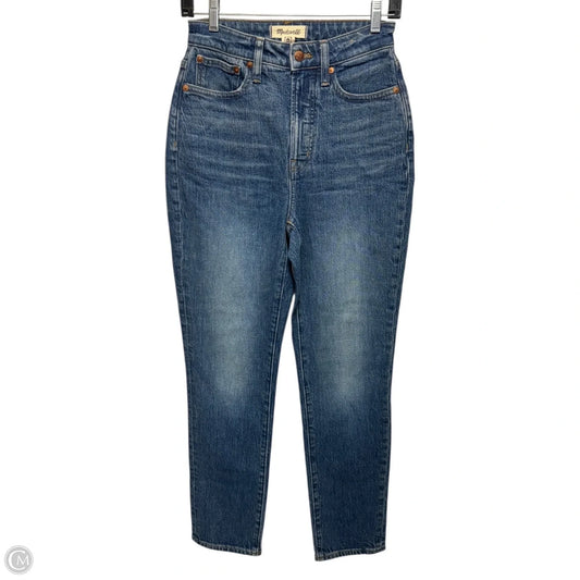 The Curvy Perfect Vintage Jeans By Madewell In Blue Denim, Size: 26