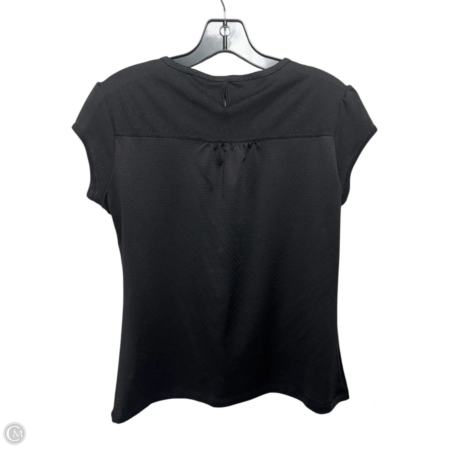 Athletic Top Short Sleeve By The North Face In Black, Size: M