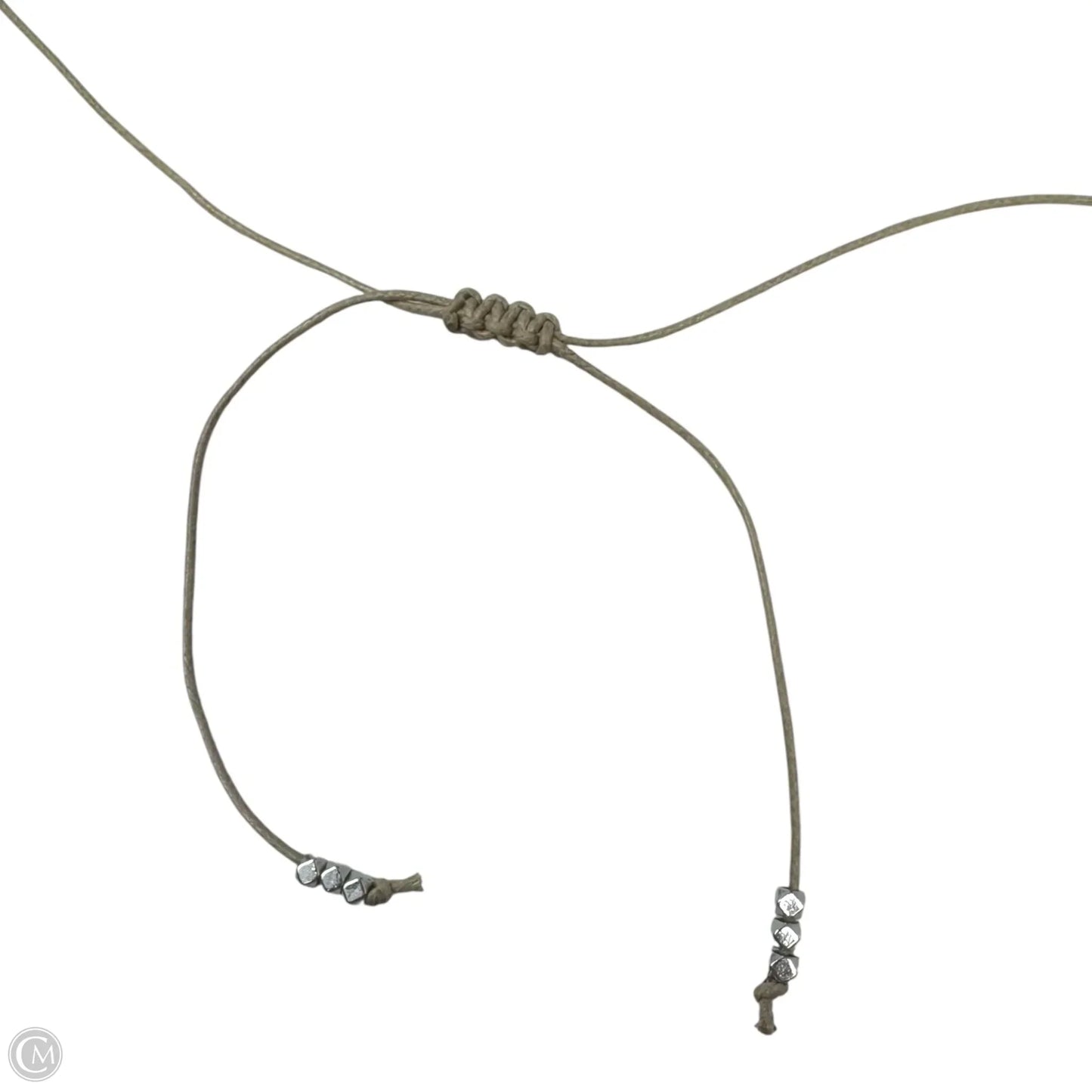 Multi Stone Lariat Slider Necklace
