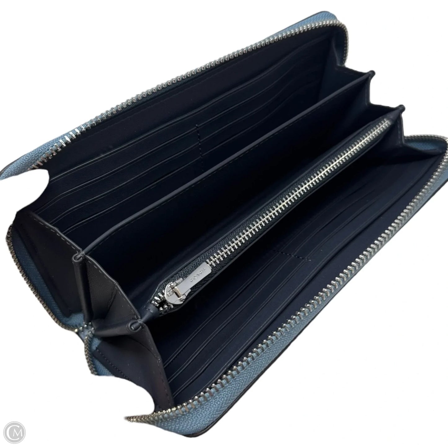 Zip Around Wallet Designer By Coach, Size: Large