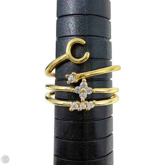 Sterling Silver Stacking Ring Set, Size: 7