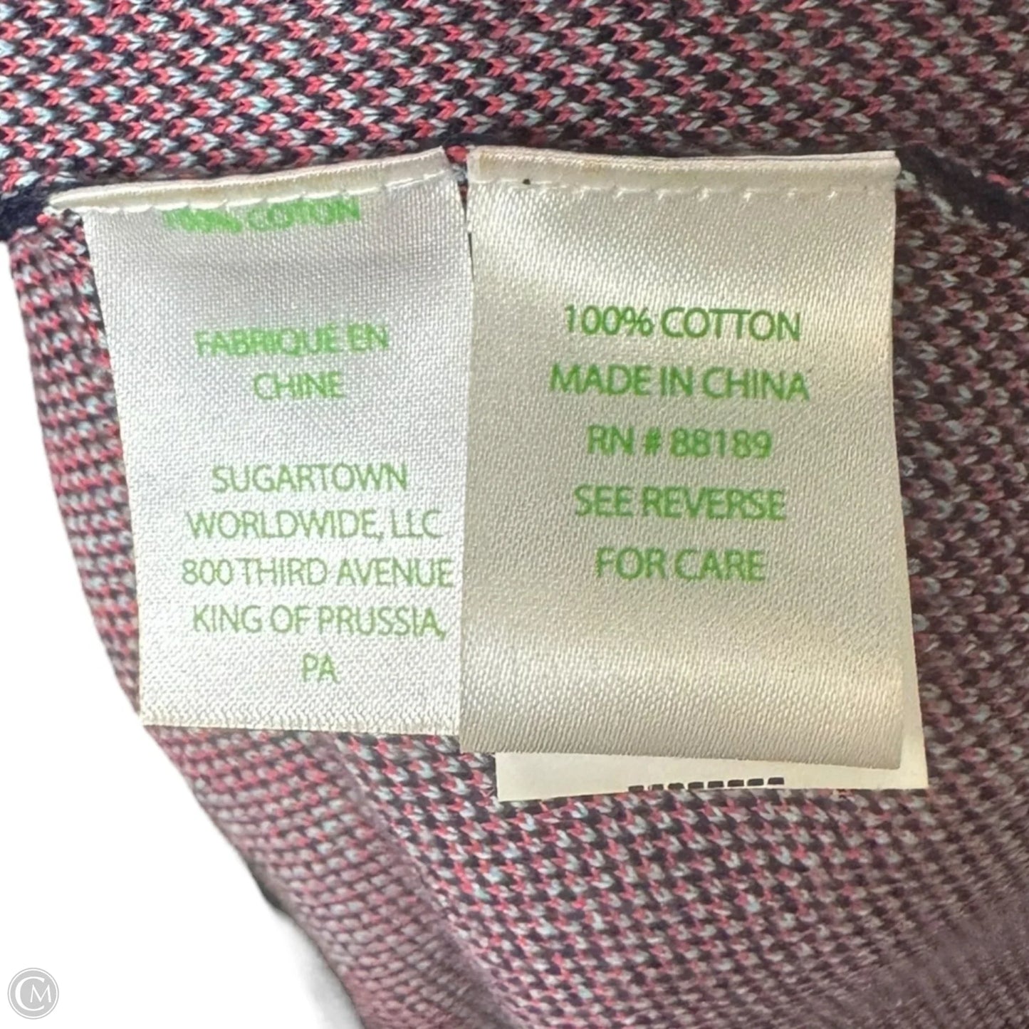 Polly Sweater Shift Dress Designer By Lilly Pulitzer In True Navy Large Coral Jacquard, Size: M