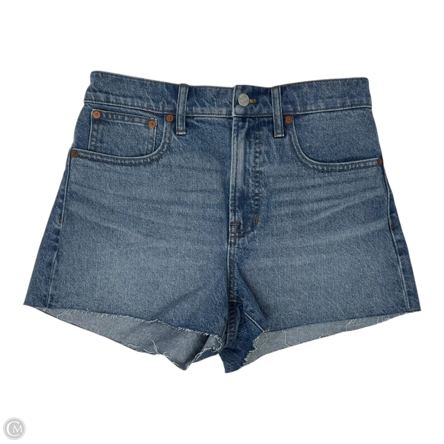 The Perfect Jean Short By Madewell In Blue Denim, Size: 4, 27