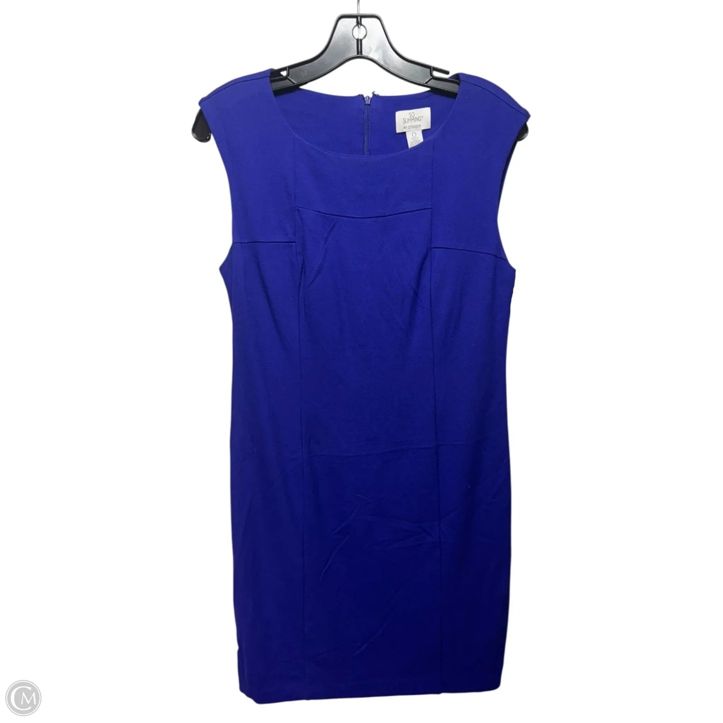 Dress Casual Short By Chicos In Purple, Size: M