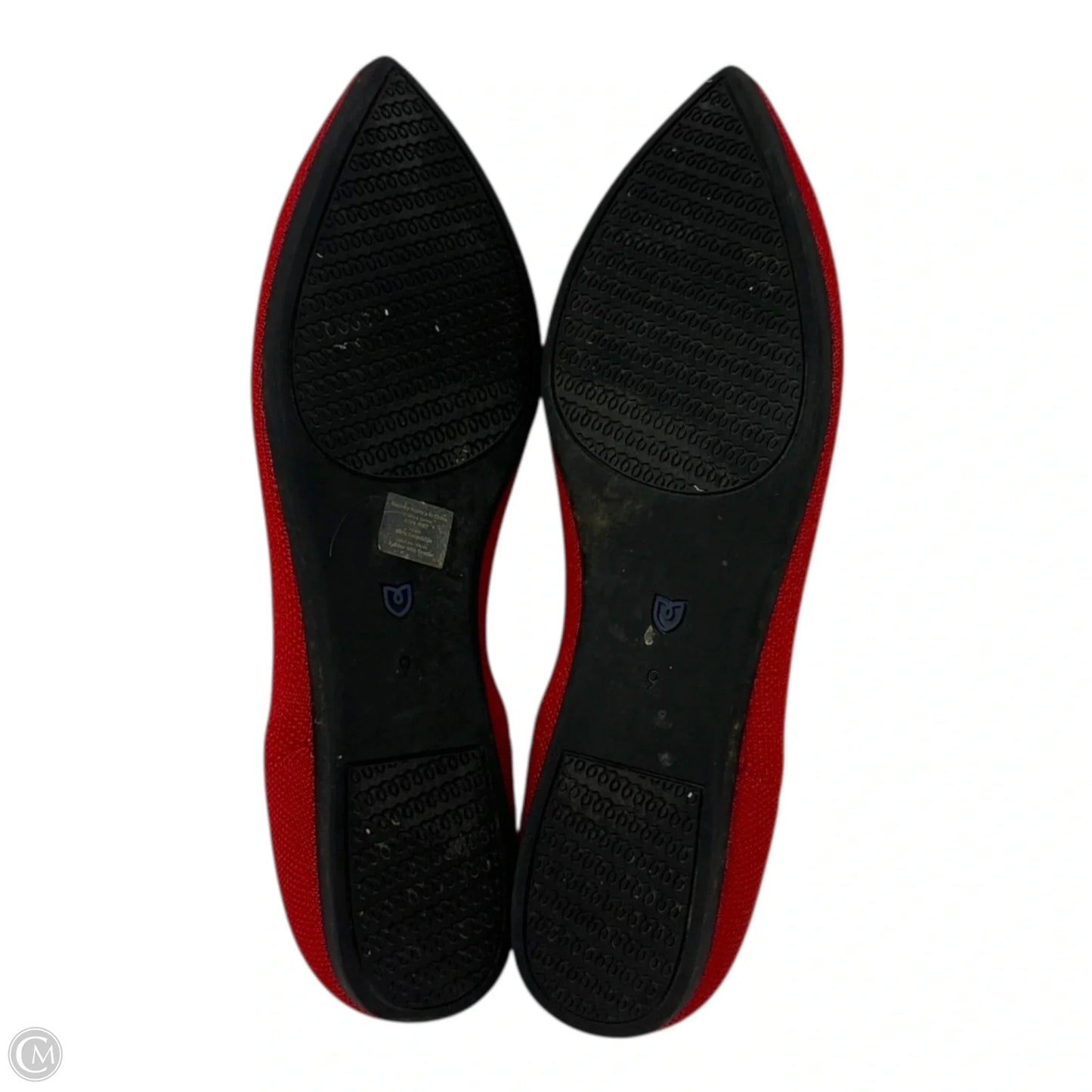 The Point II Flats By Rothys In Red, Size: 9