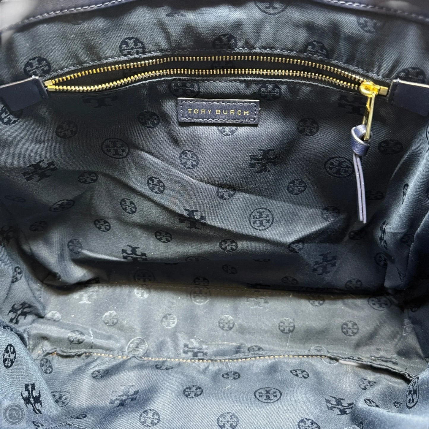 Alexa Flat Quilted Soft Leather Tote Designer By Tory Burch, Size: Large