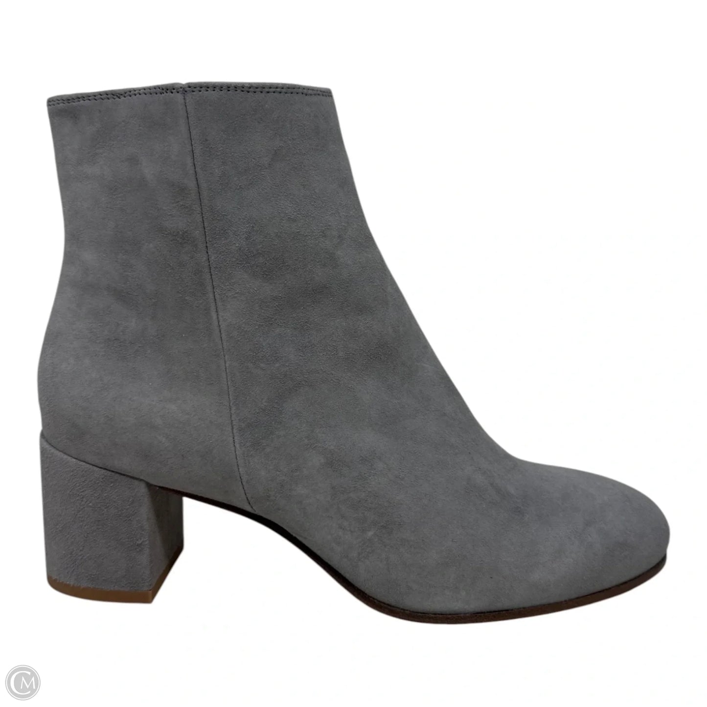 The Boots By Margaux In Grey Suede, Size: 7