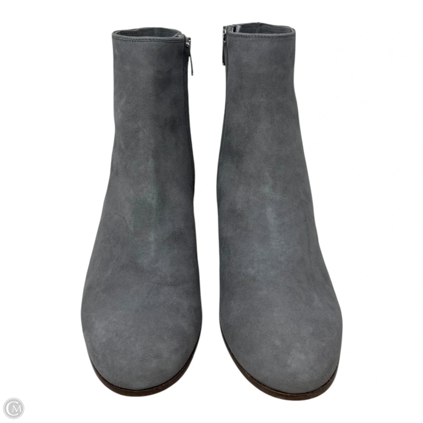 The Boots By Margaux In Grey Suede, Size: 7
