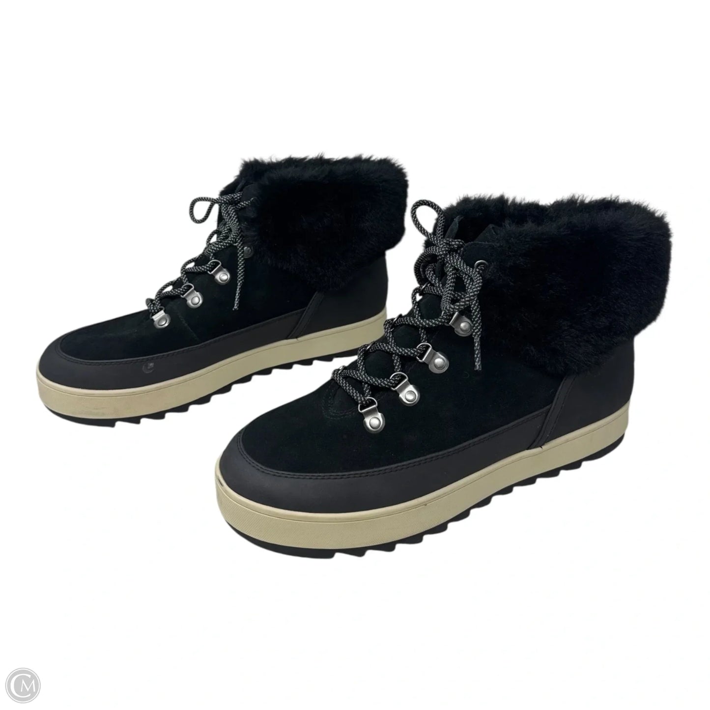 Tynlee Boots Ankle Flats By Koolaburra By Ugg In Black, Size: 12