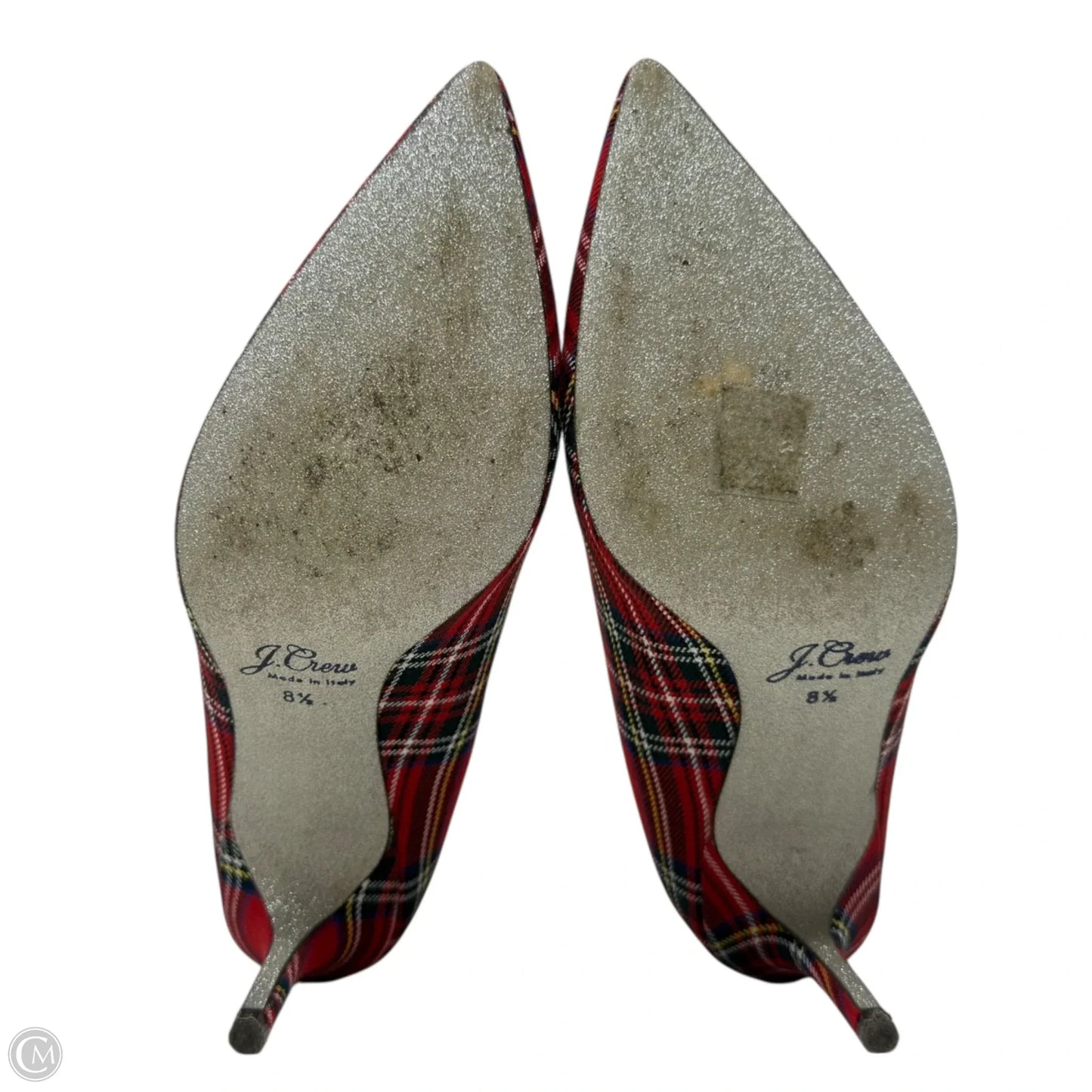 Elsie Tartan Pumps By J. Crew In Plaid Pattern, Size: 8.5