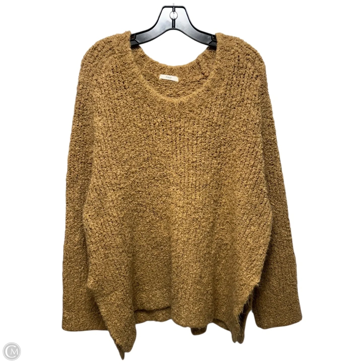 Sweater By Nap In Tan, Size: L