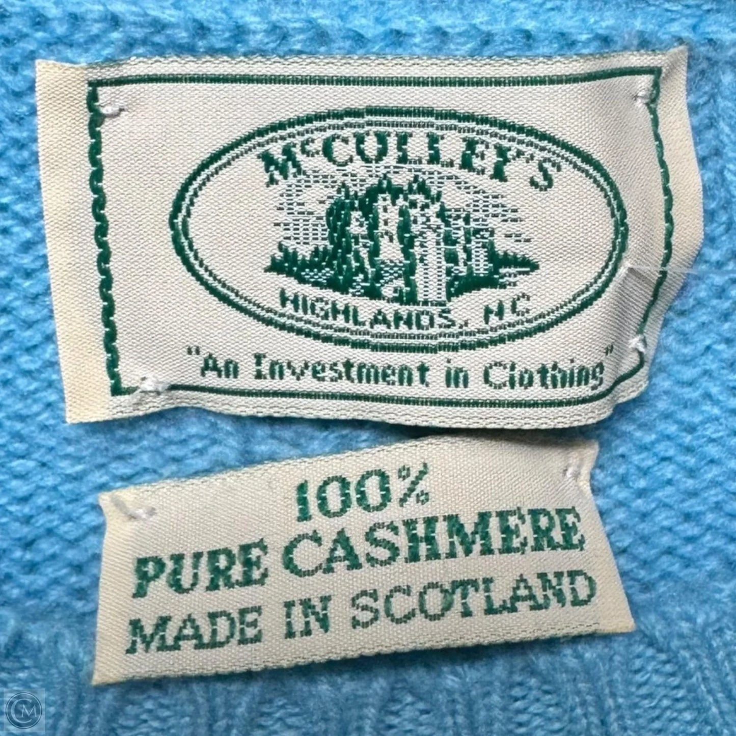 Sweater Cashmere By McCulley’s In Blue, Size: Xs