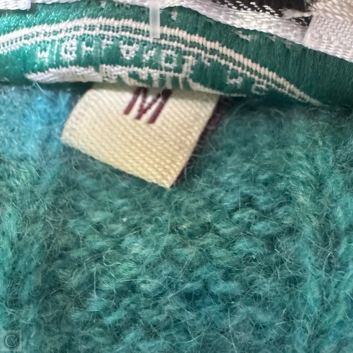 Sweater Cashmere By Mcculley's In Green, Size: M