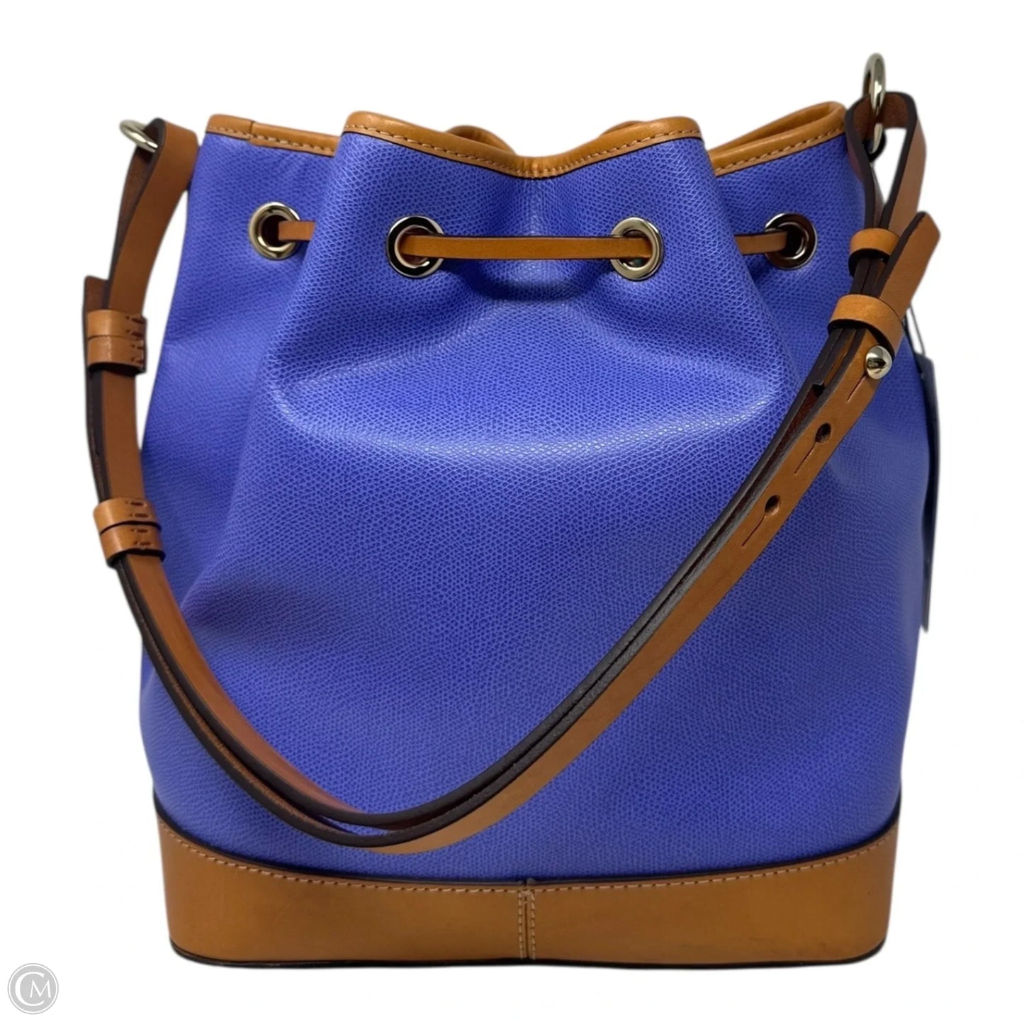 Drawstring Bucket Handbag Designer By Dooney And Bourke, Size: Large