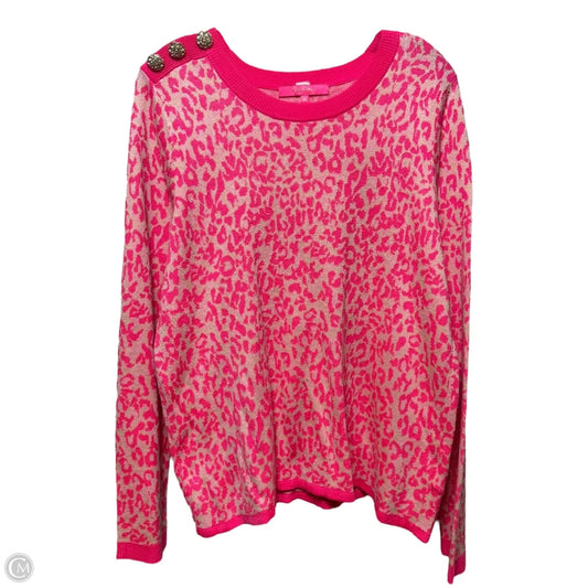 Morgan Jacquard Sweater Designer By Lilly Pulitzer In My Favorite Spot, Size: XL