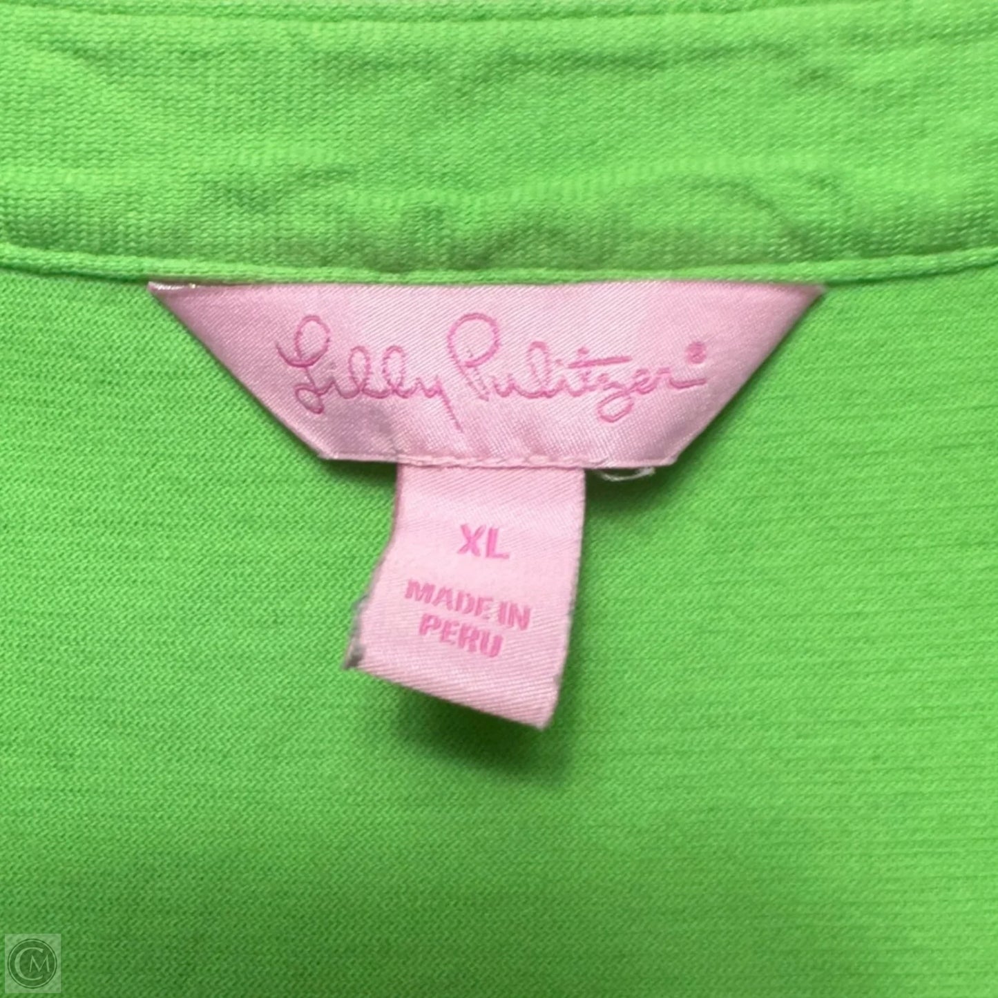 Marlie Knit Top Designer By Lilly Pulitzer In Green, Size: XL
