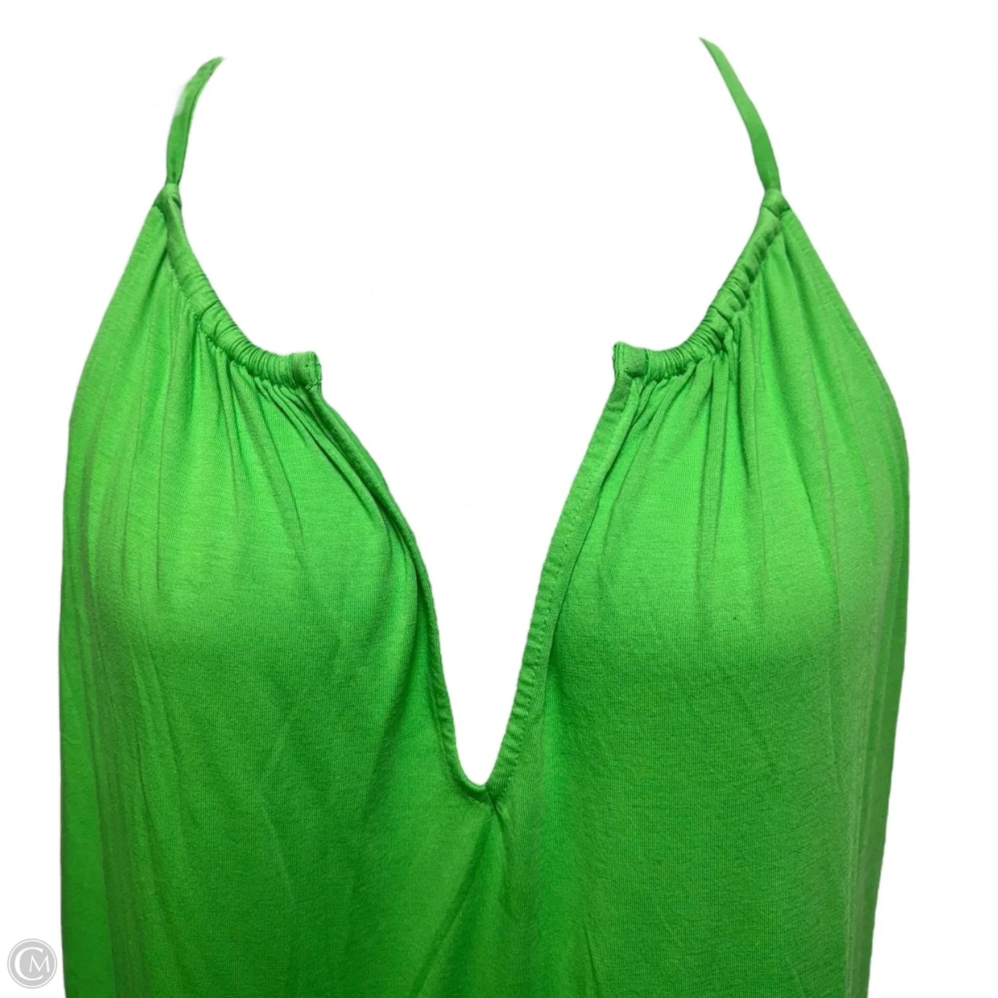 Maribella Halter Maxi Dress Designer By Lilly Pulitzer In Gecko Green, Size: XXL