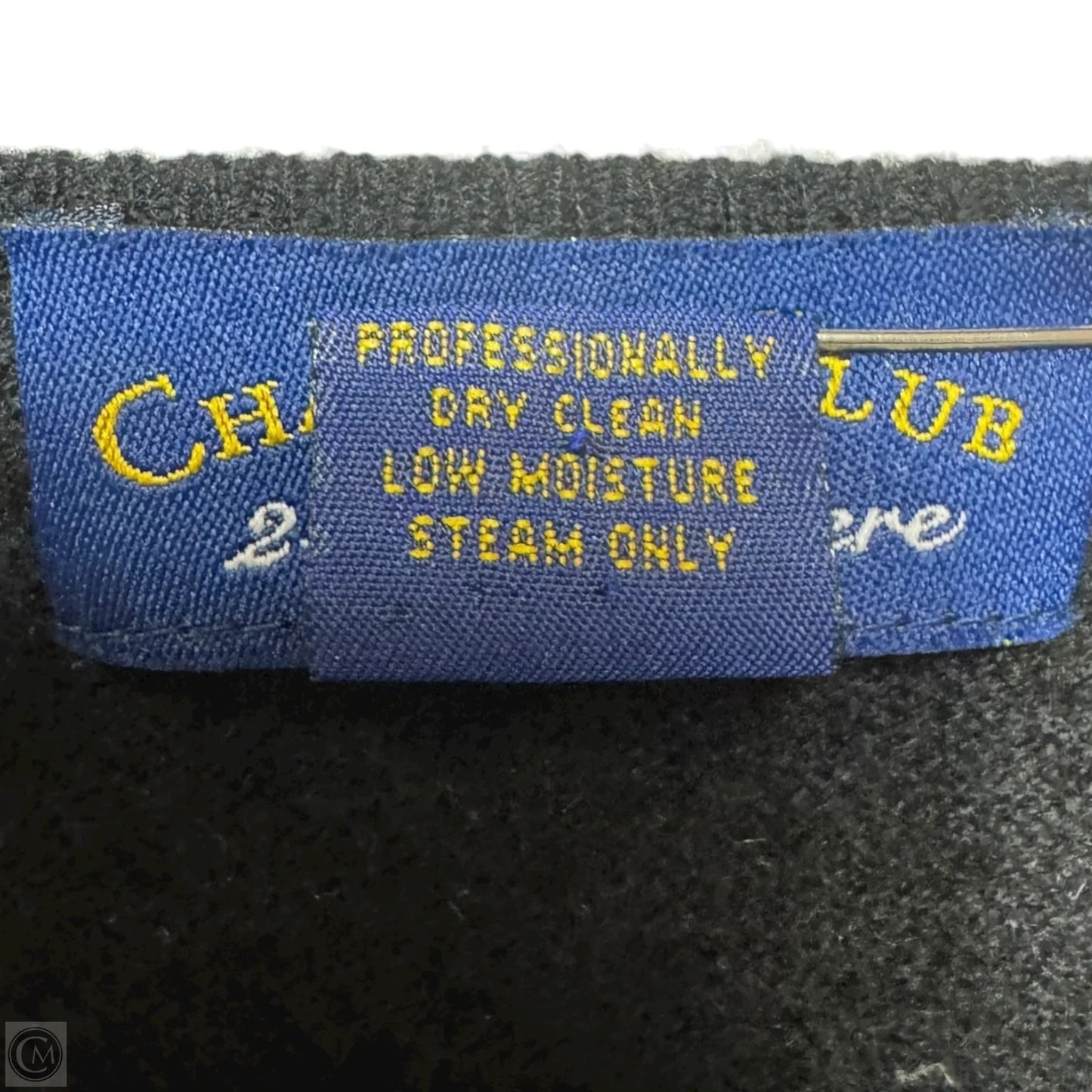 Sweater Cashmere By Charter Club In Black, Size: M