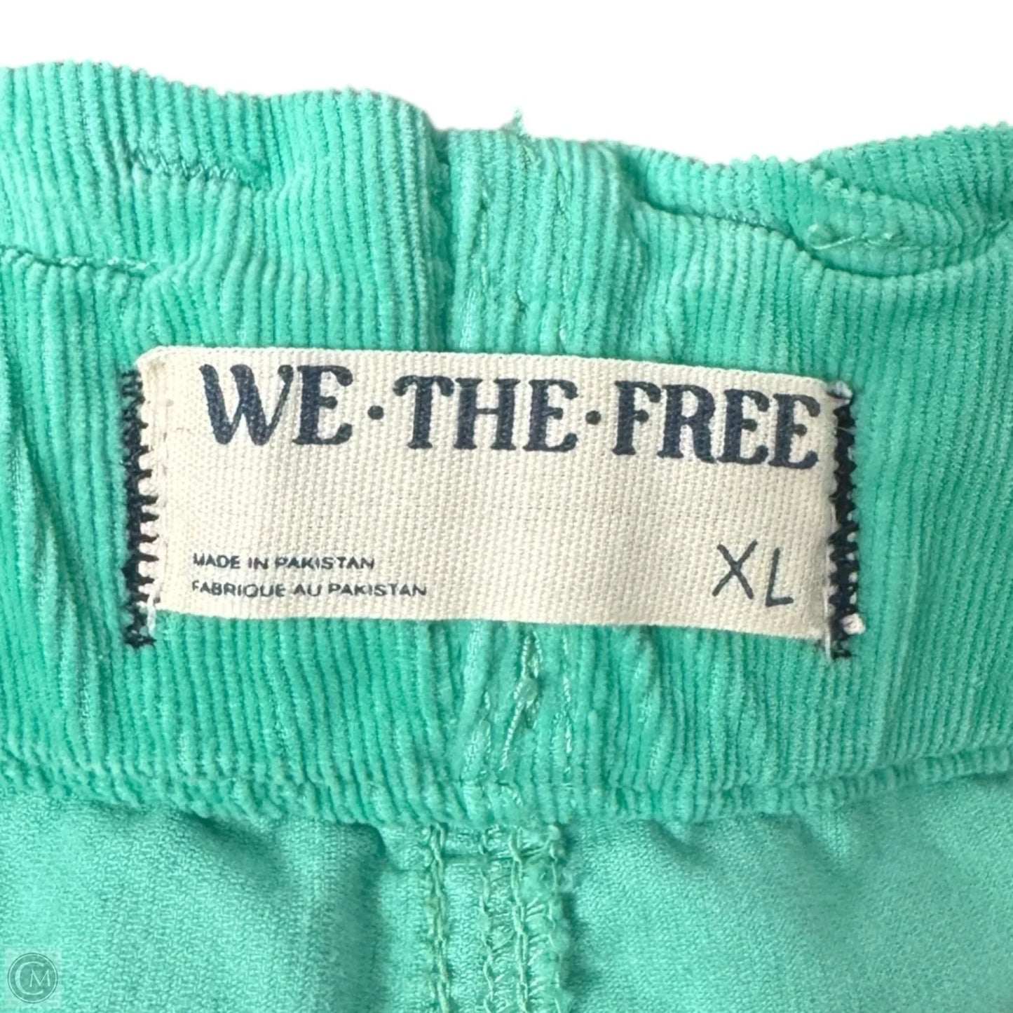 Pants Corduroy By We The Free In Green, Size: Xl
