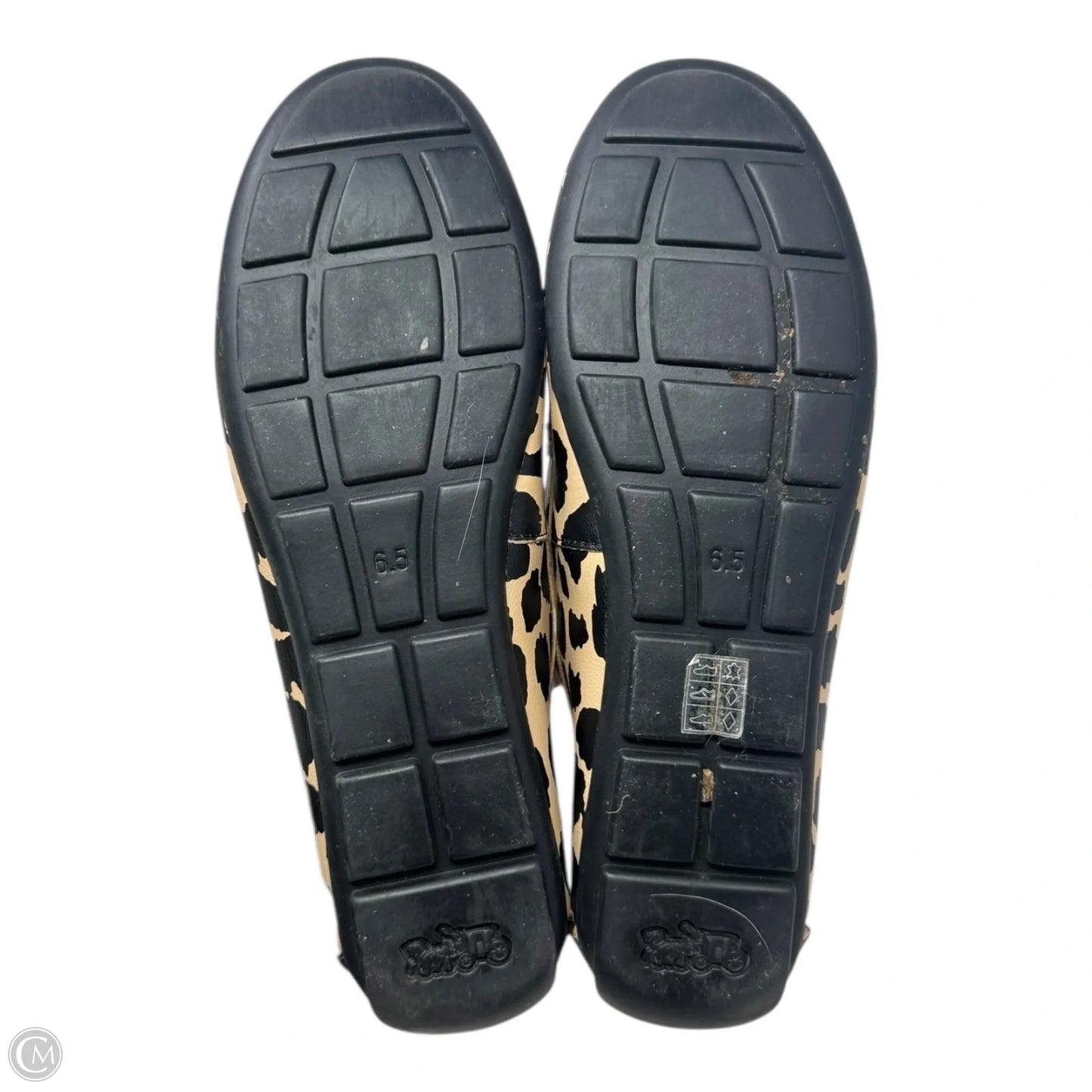 Marley Driver Loafers With Leopard Print Designer By Coach In Animal Print, Size: 6.5