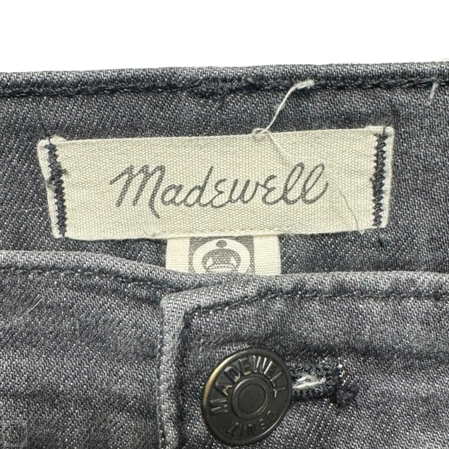 The Perfect Vintage Crop Jean By Madewell In Grey, Size: 4/27