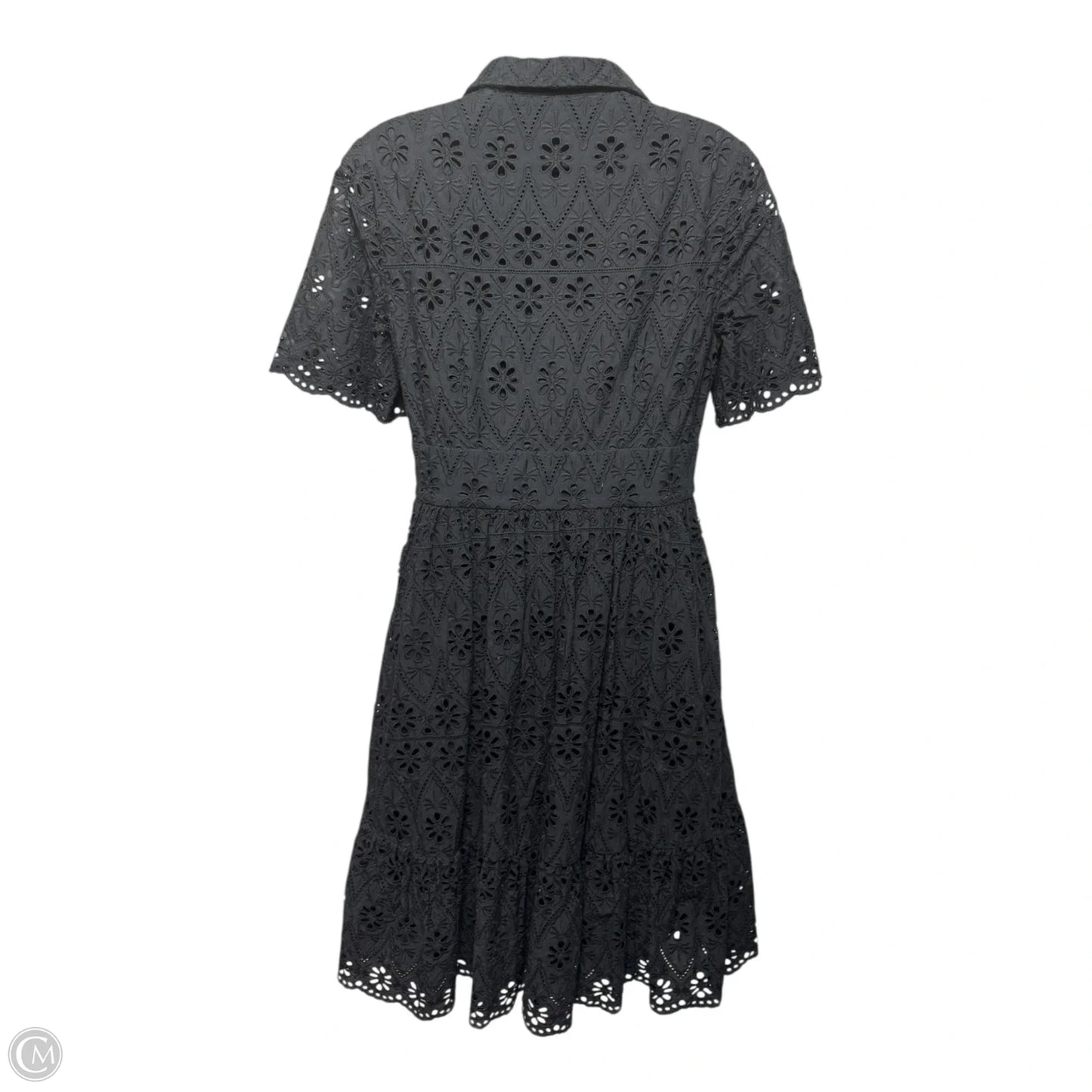 Eyelet Dress Designer By Kate Spade In Black, Size: 6