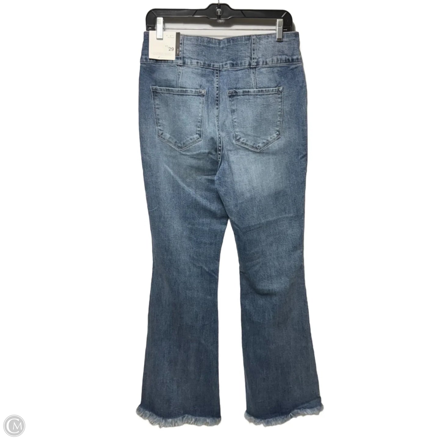 Jeans Flared By Maurices In Blue Denim, Size: 8