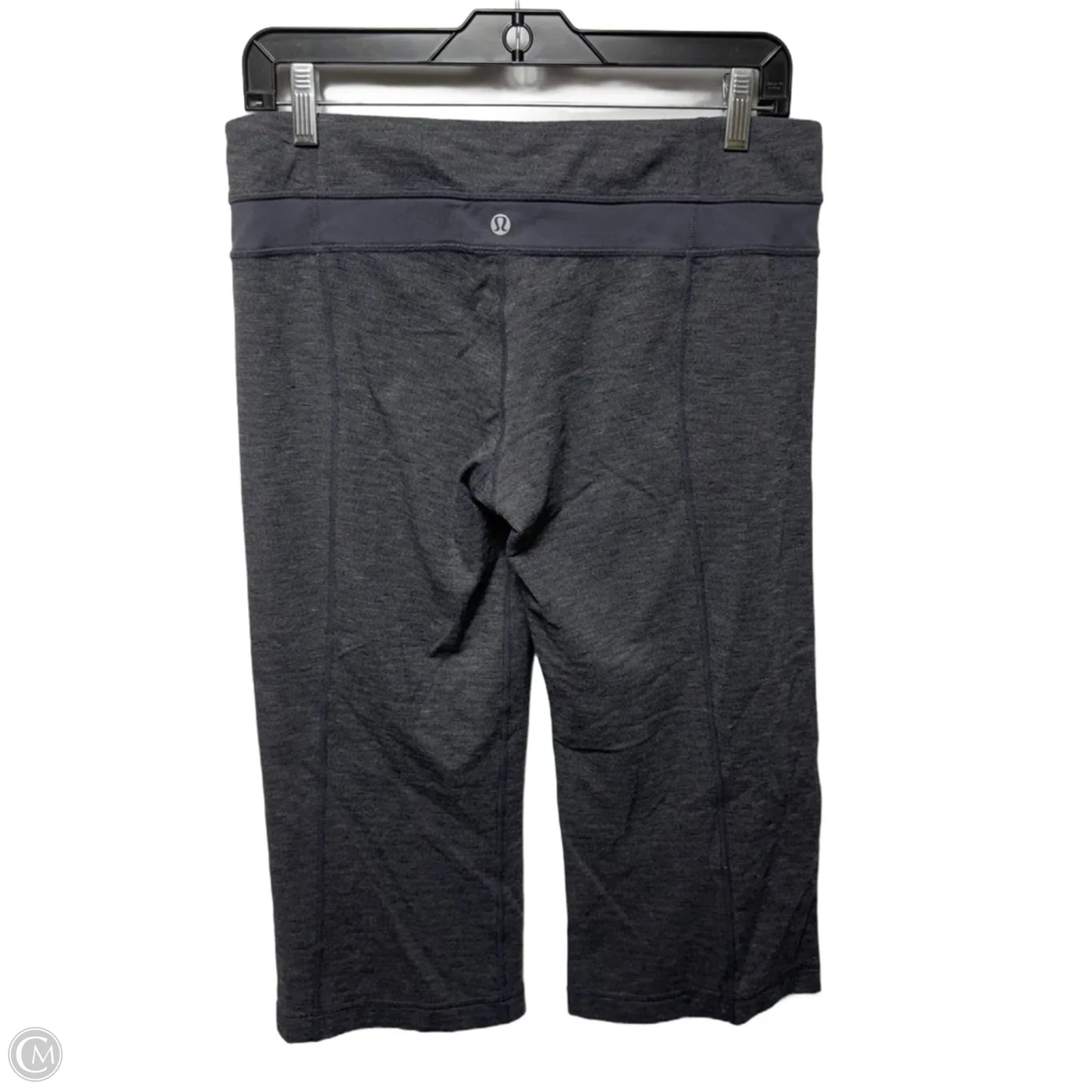 Athletic Leggings Capris By Lululemon In Grey, Size: 10