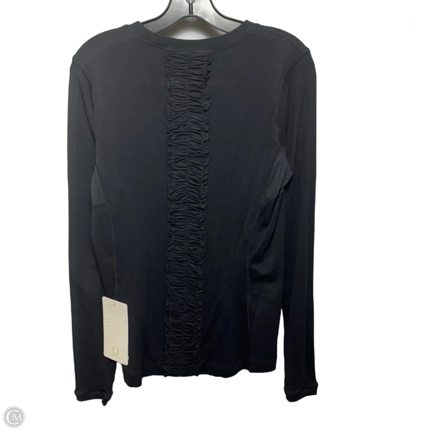 Run Dash Athletic Top Long Sleeve Crewneck By Lululemon In Black, Size: 10