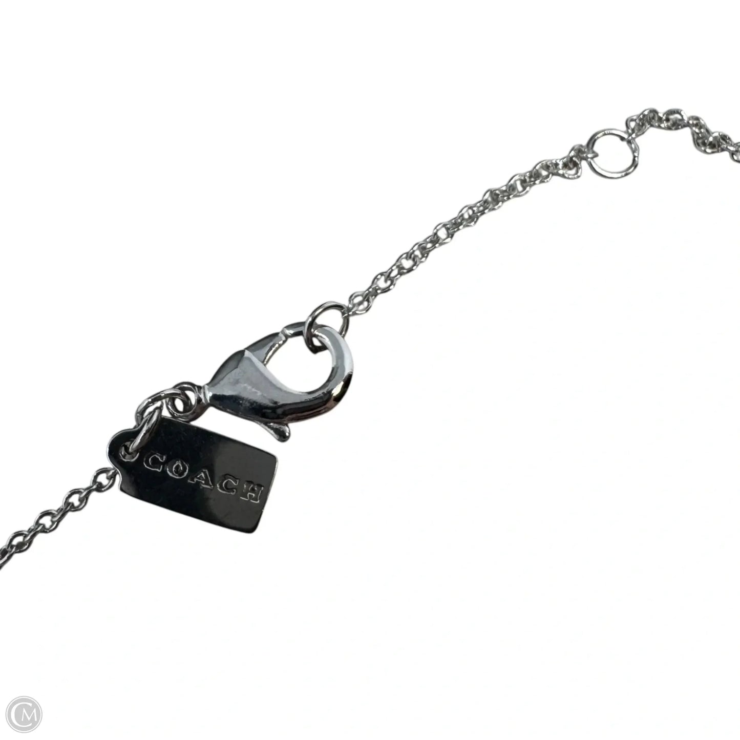 C Gold & Silver Necklace Designer By Coach