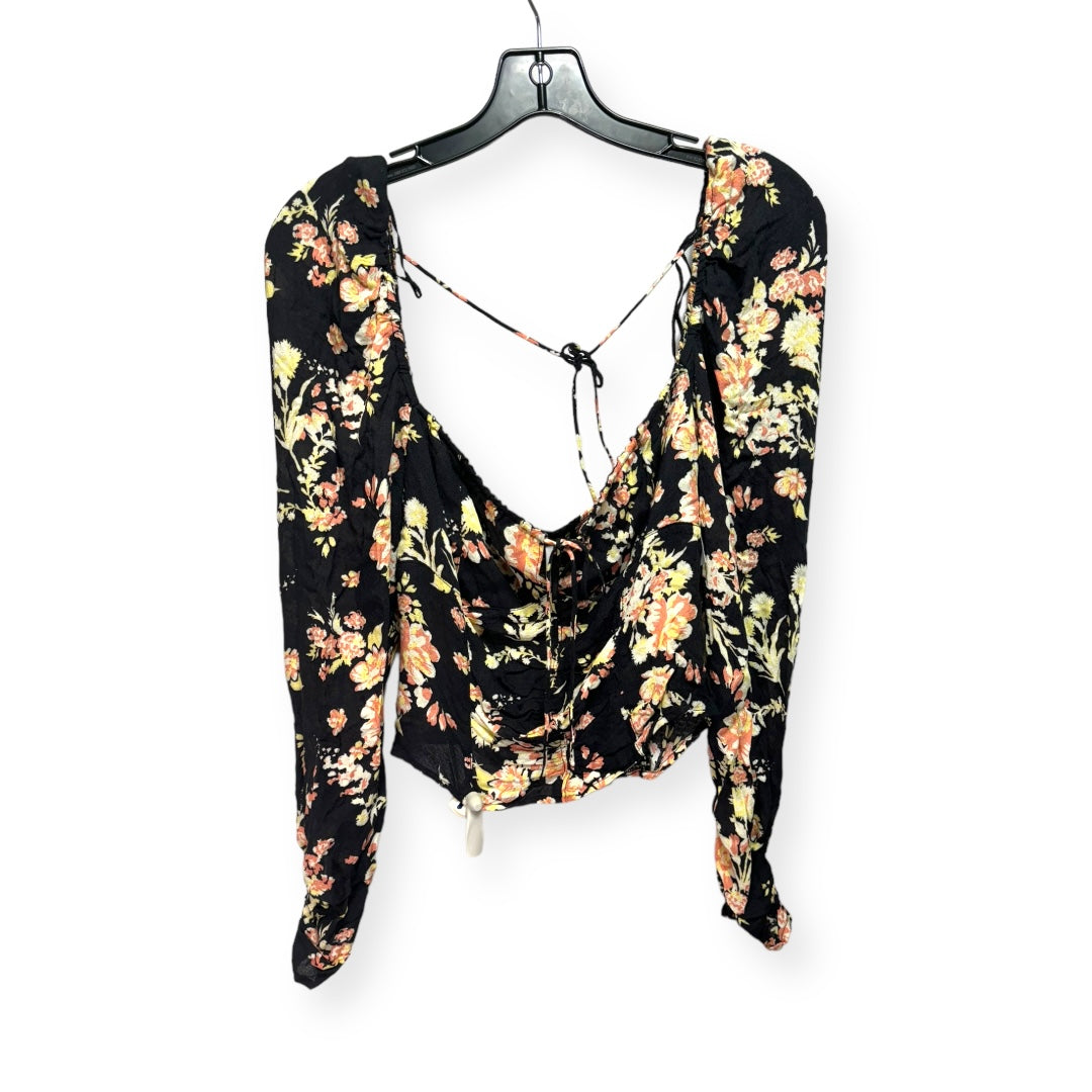 Hilary Printed Top By Free People Size: S
