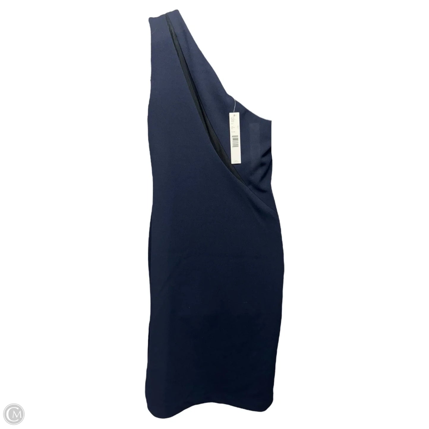 One Shoulder Dress Casual Midi By Antonio Melani In Navy, Size: 4