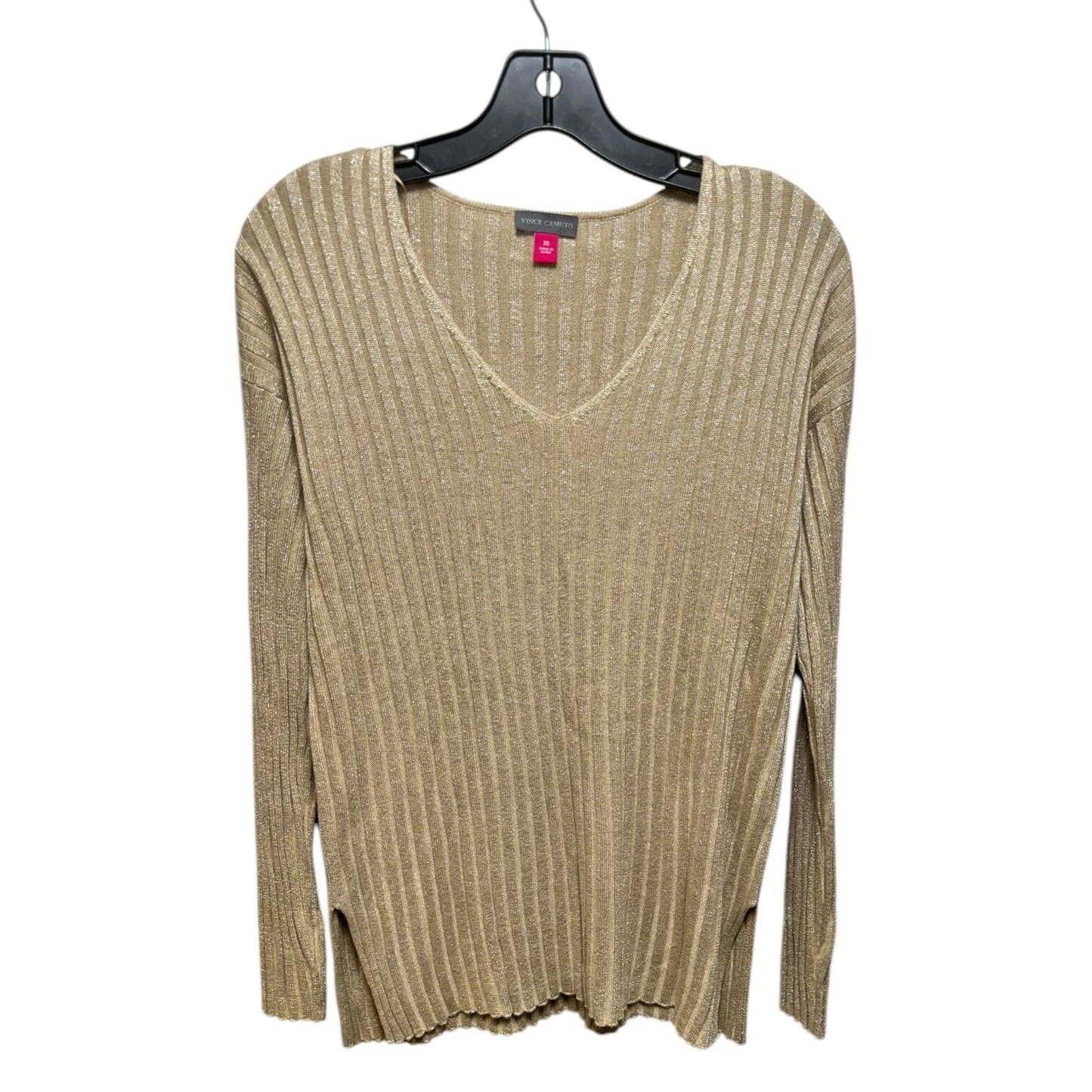 Metallic Sweater By Vince Camuto Size: Xs