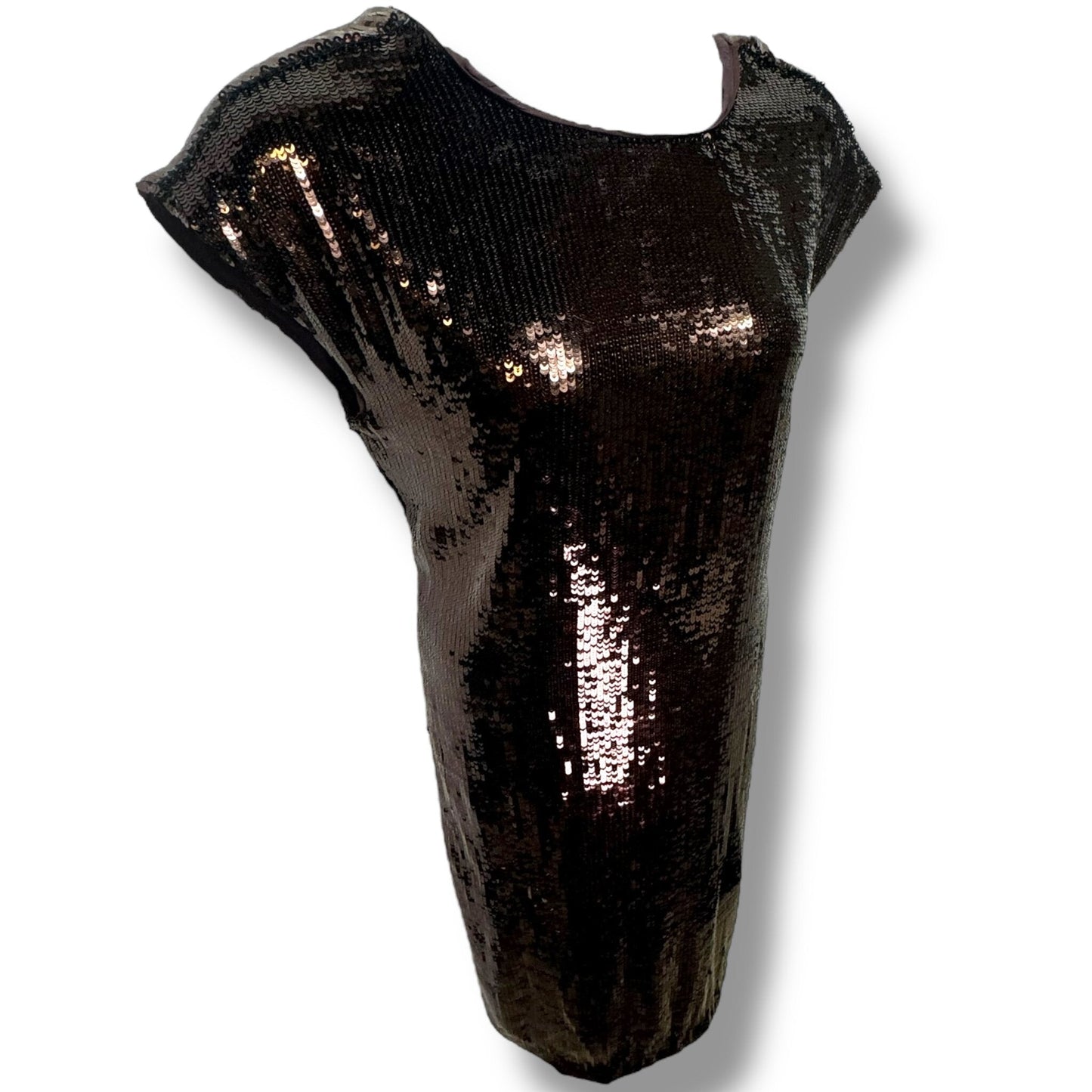 Kara Sequined Mini Dress By Maeve Size: L