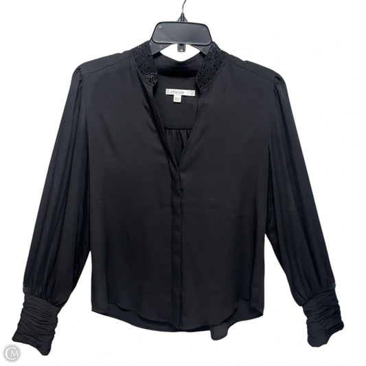 Top Long Sleeve By Chicos In Black, Size: 4