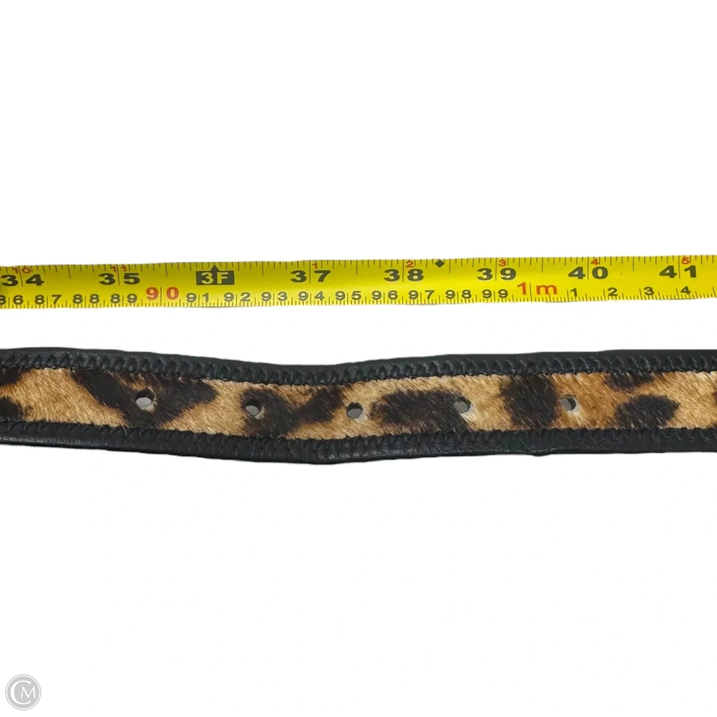 Leopard Belt Leather By Talbots, Size: Large