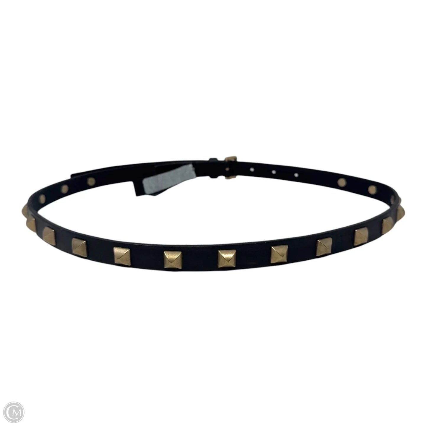 Square Stud Belt Designer By All Saints, Size: Medium